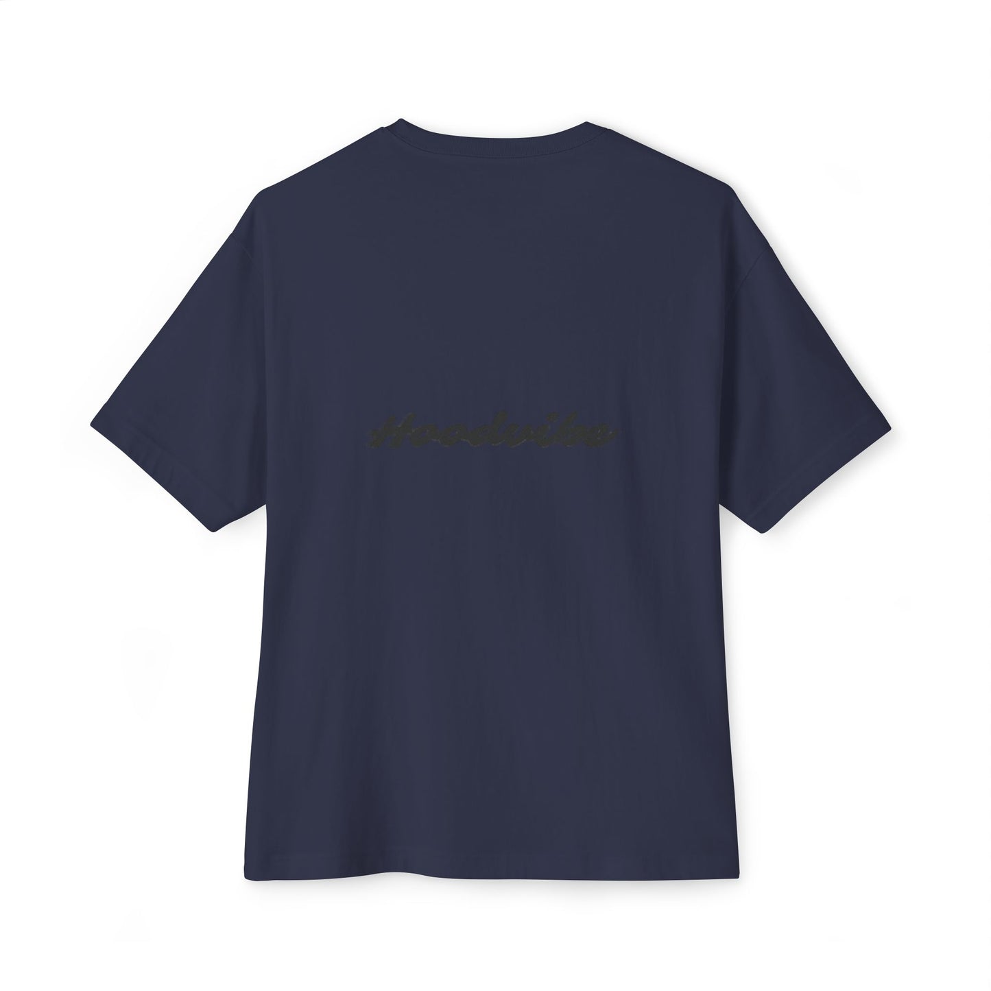 Hoodie Vibe Oversized Boxy Tee - Unisex Casual Streetwear