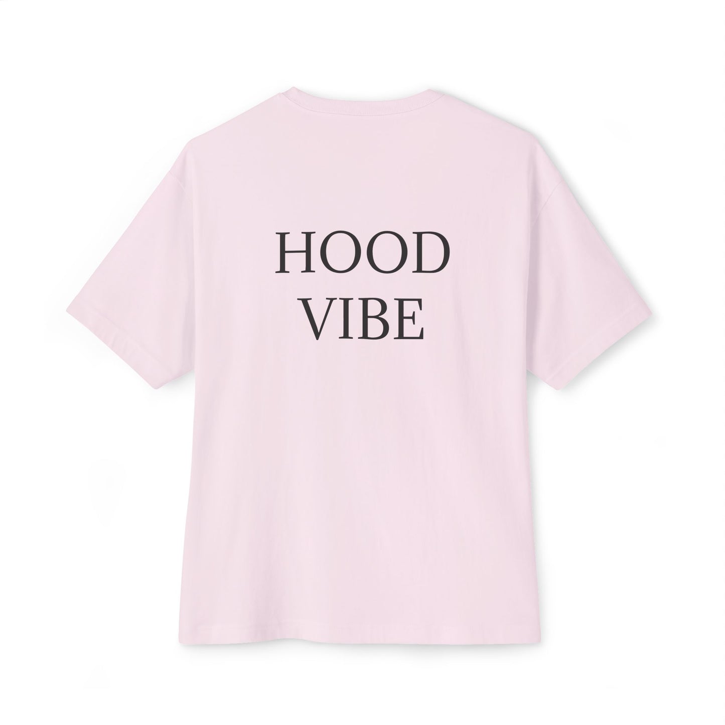 Unisex Oversized Boxy Tee - Hood Vibe Graphic Tee for Relaxed Style