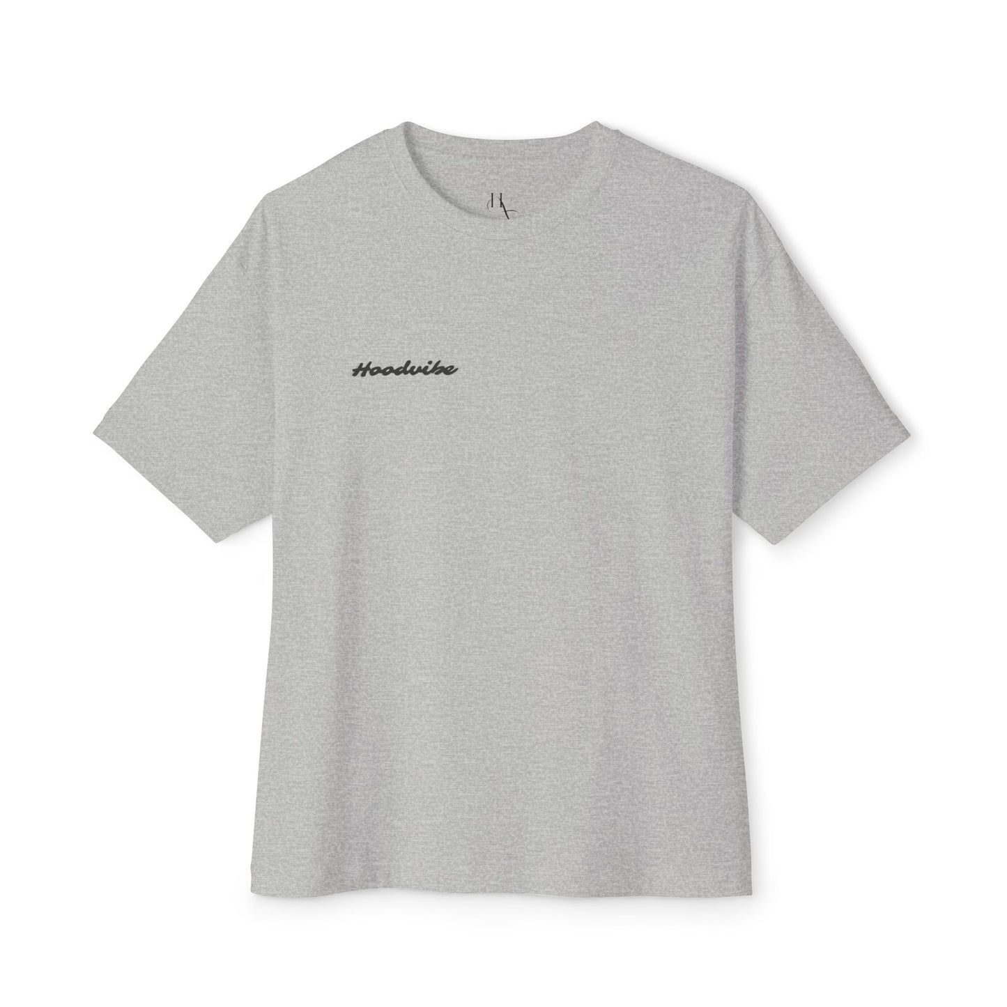 Hoodie Vibe Oversized Boxy Tee - Unisex Casual Streetwear
