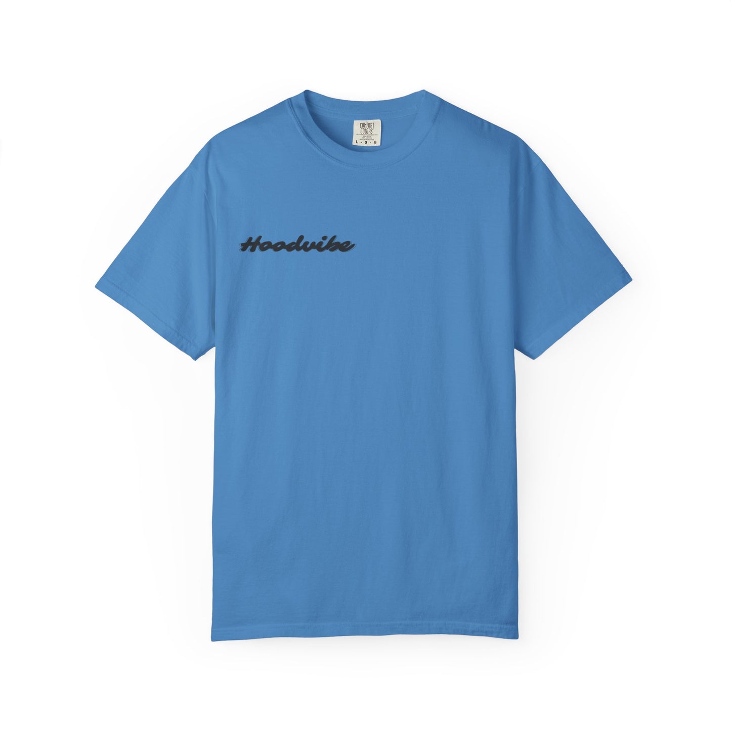 Hoodie-Inspired Floral Unisex Garment-Dyed T-Shirt