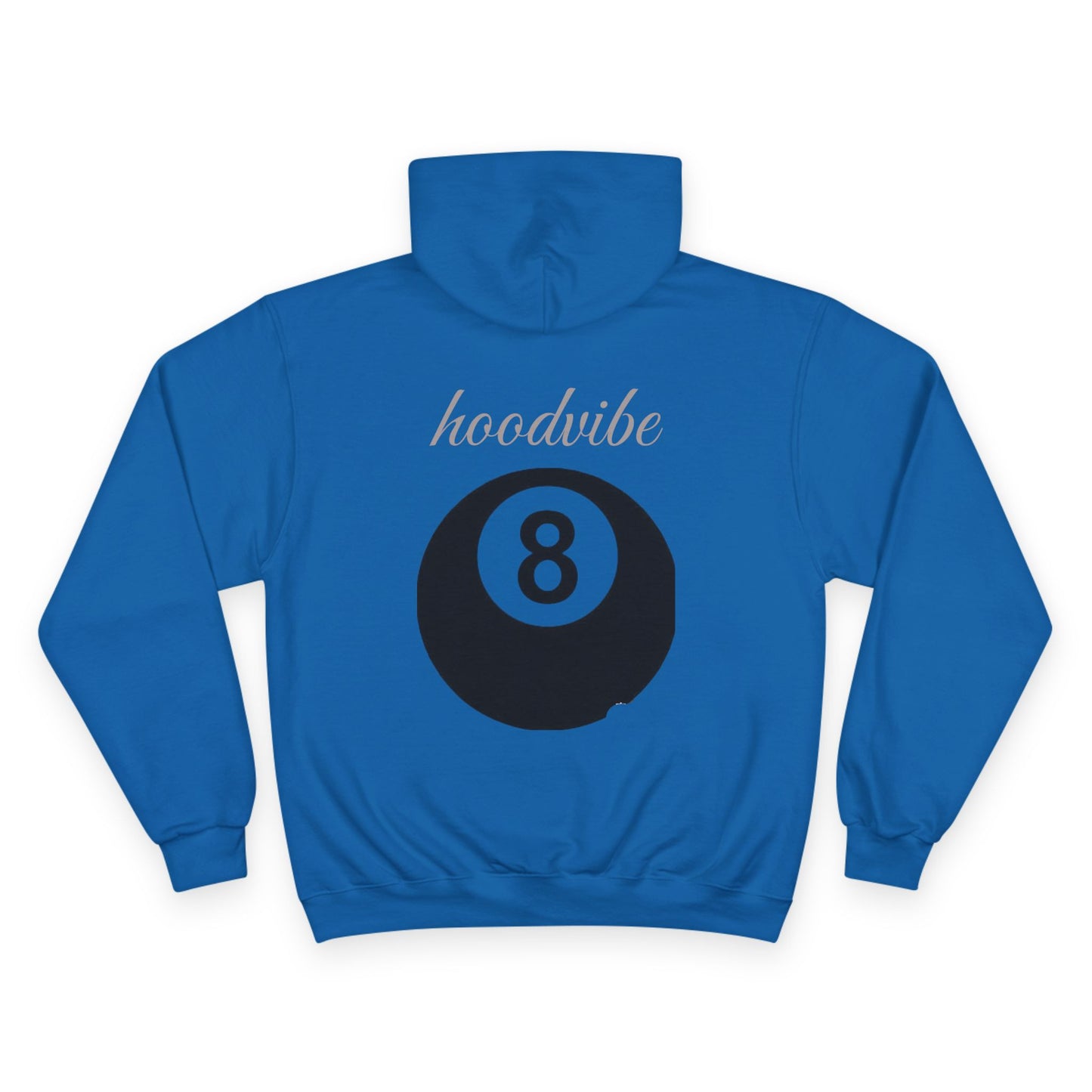 Champion Hoodie with 'Hoodvibe 8' Design - Perfect for Casual Style