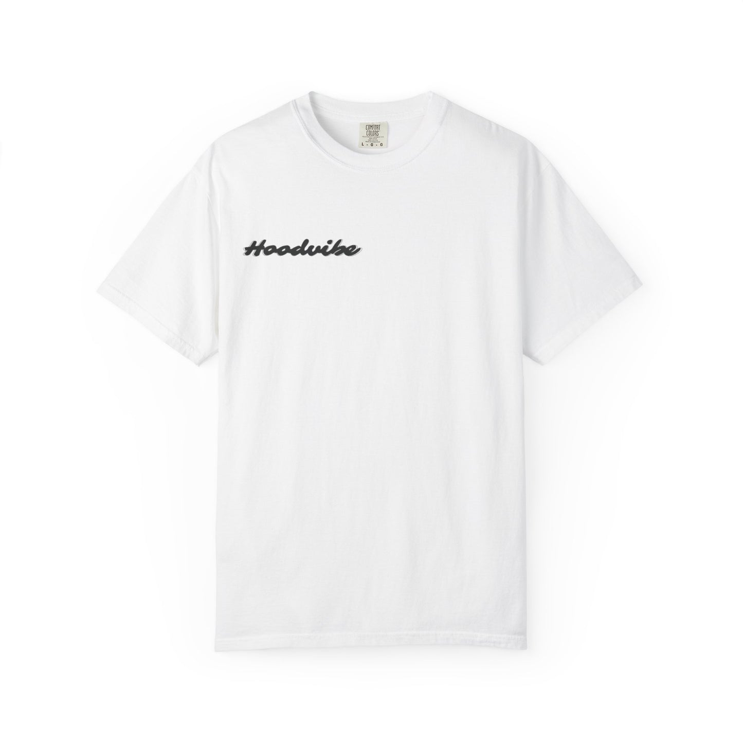 Hoodie-Inspired Floral Unisex Garment-Dyed T-Shirt