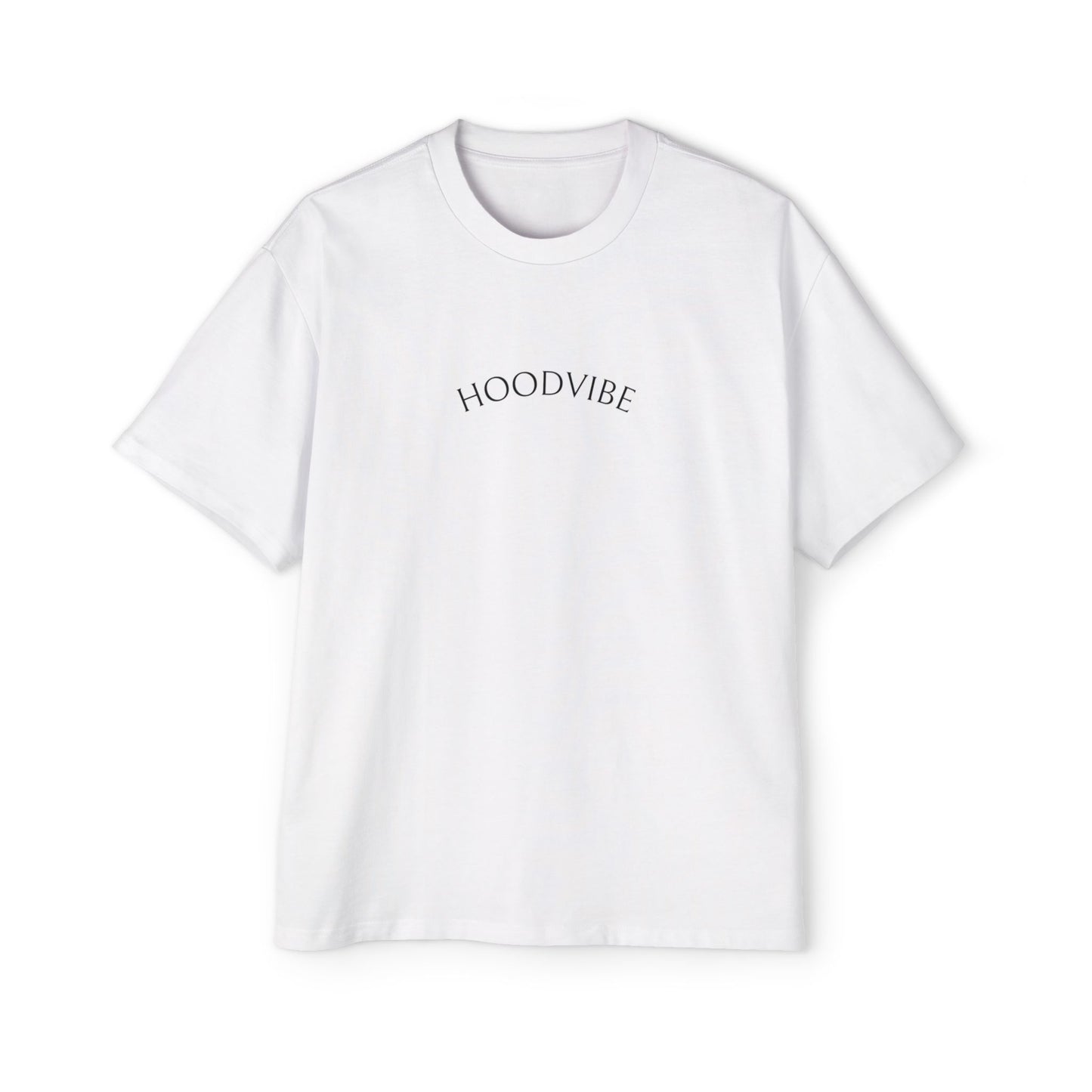 Hoodvibe Men's Heavy Oversized Tee - Inspirational Statement Shirt