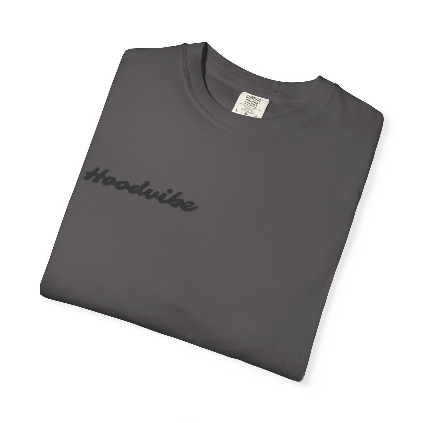 Hoodie-Inspired Floral Unisex Garment-Dyed T-Shirt