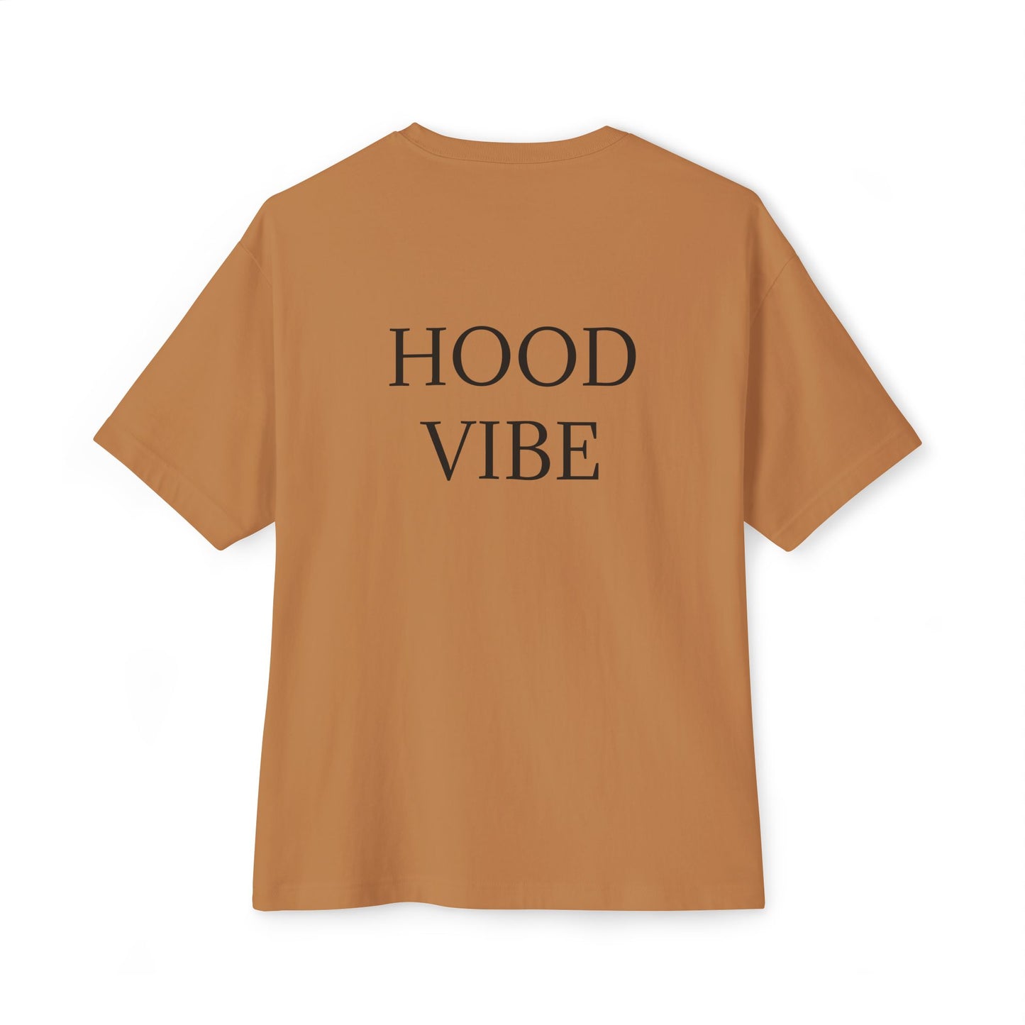 Unisex Oversized Boxy Tee - Hood Vibe Graphic Tee for Relaxed Style