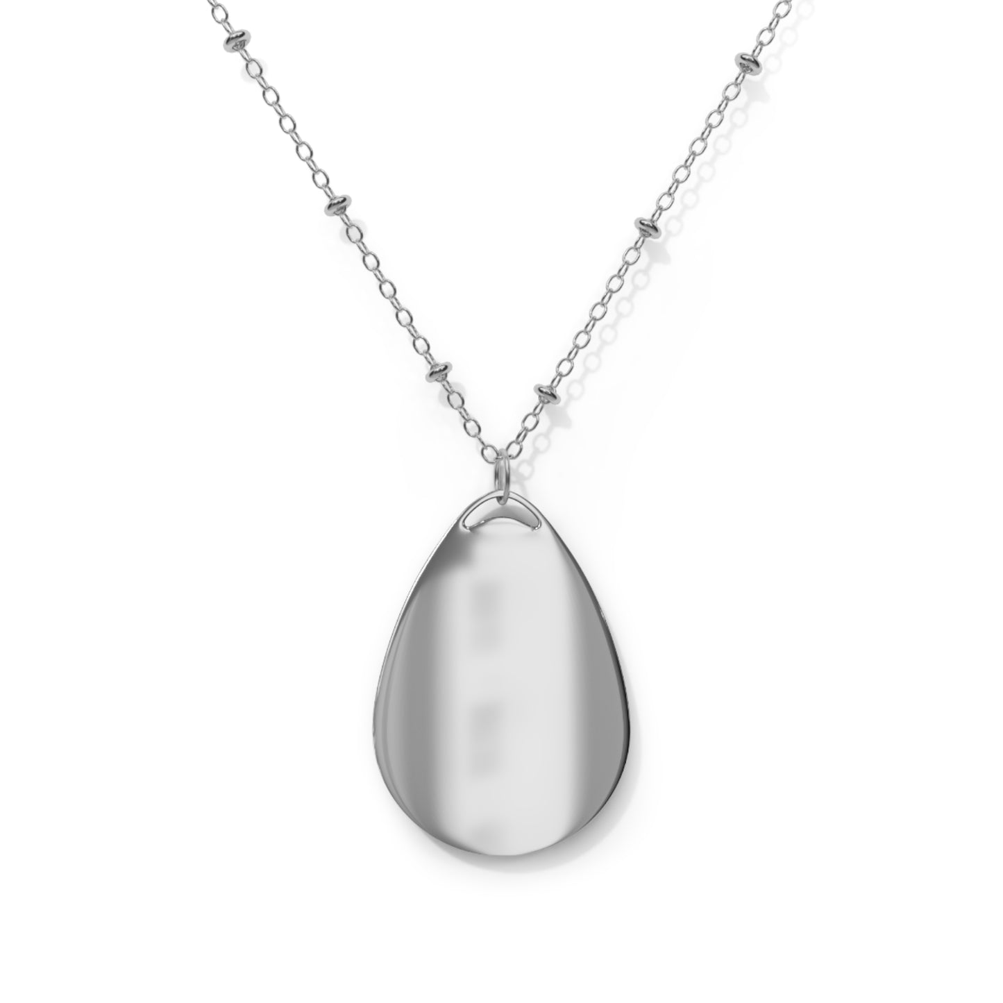 Elegant Oval Necklace, Minimalist Jewelry, Personalized Gift, Everyday Wear, Perfect for Special Occasions