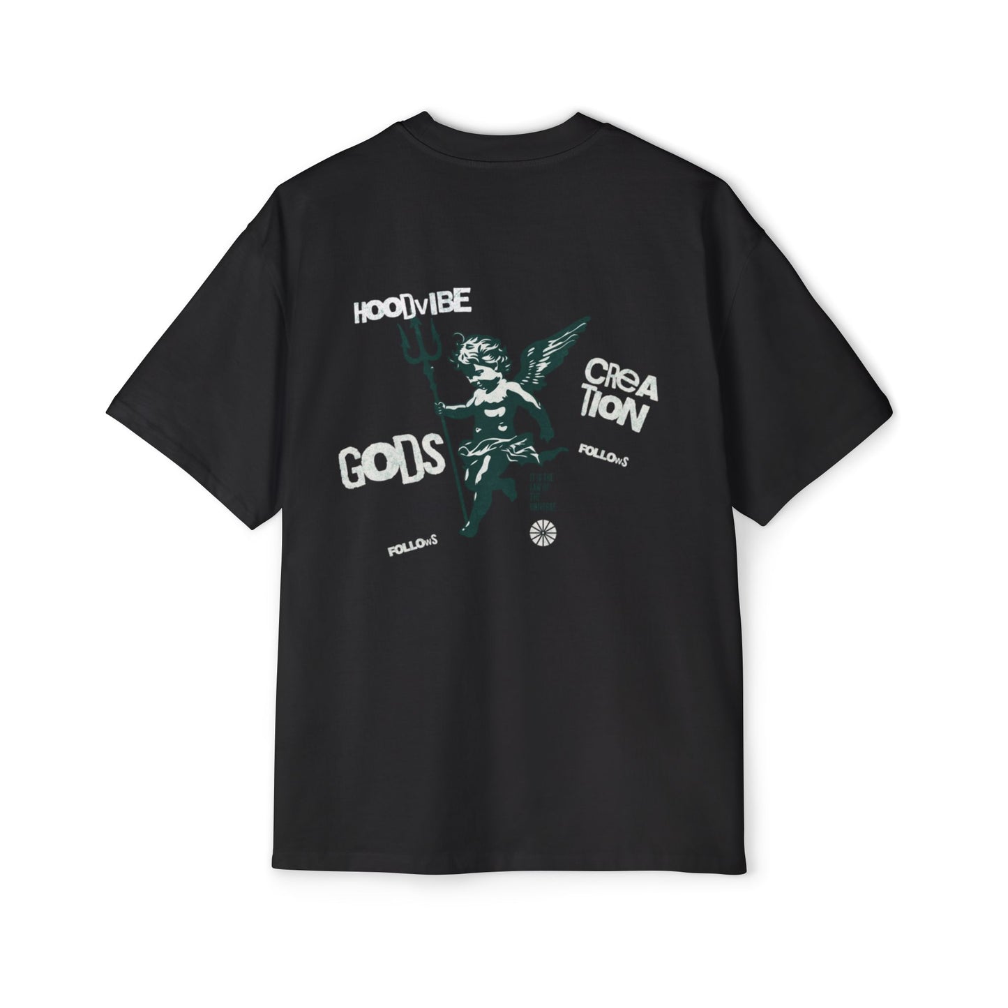 Heavy Oversized Tee - Urban Vibe Graphic T-Shirt for Men, Casual Streetwear, Hip-Hop Style, Gift for Trendsetters, Cool Graphic Tee