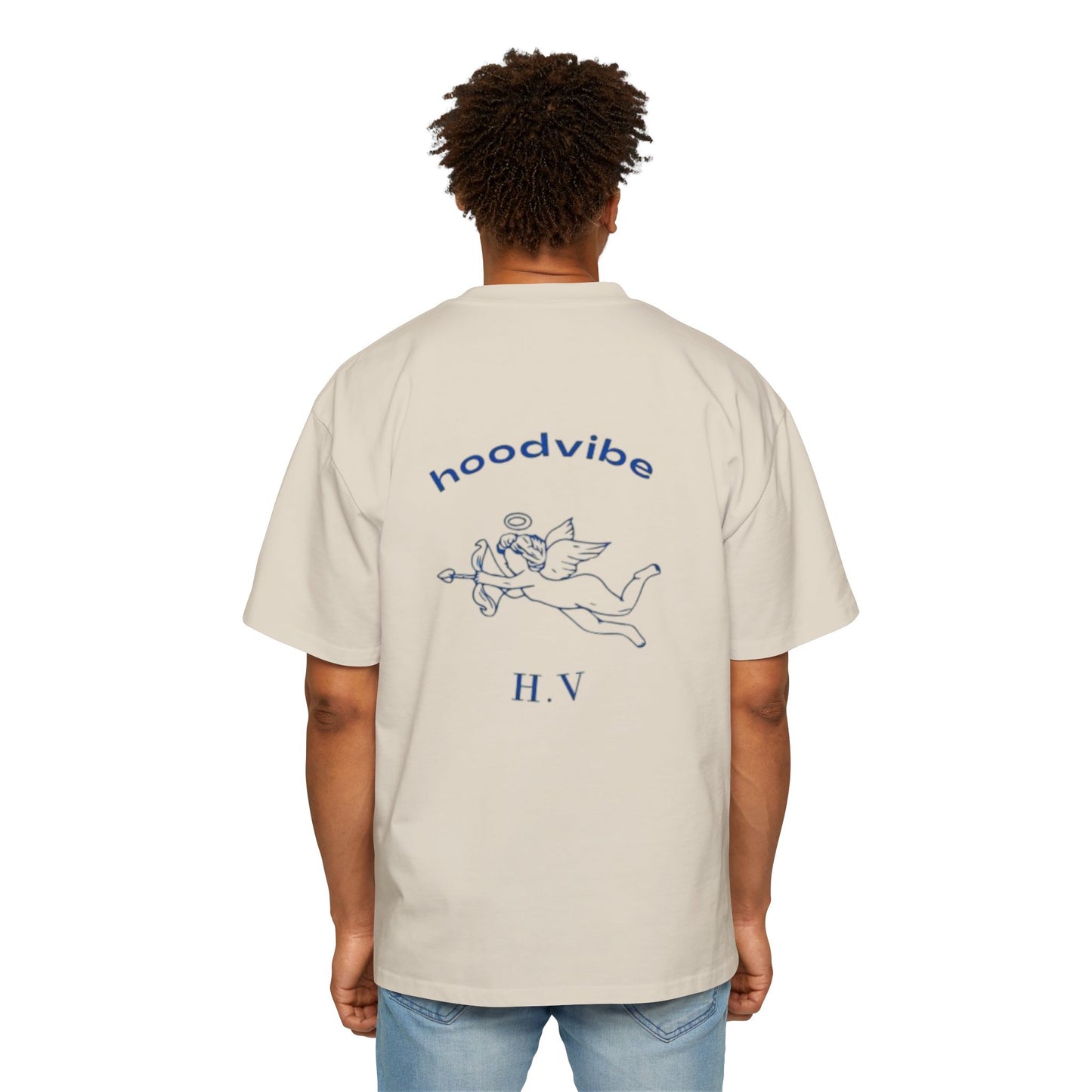 Men's Heavy Oversized Tee - Relaxed Fit Graphic T-Shirt for Casual Days, Unisex Everyday Wear, Streetwear Fashion, Cool Gift Idea