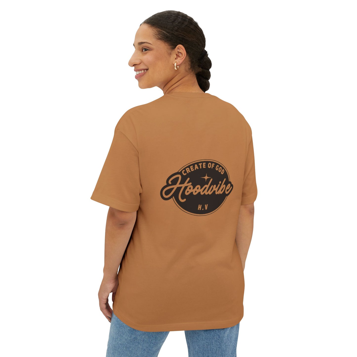 Unisex Oversized Boxy Tee - Create of God Hoodvibe Graphic Tee