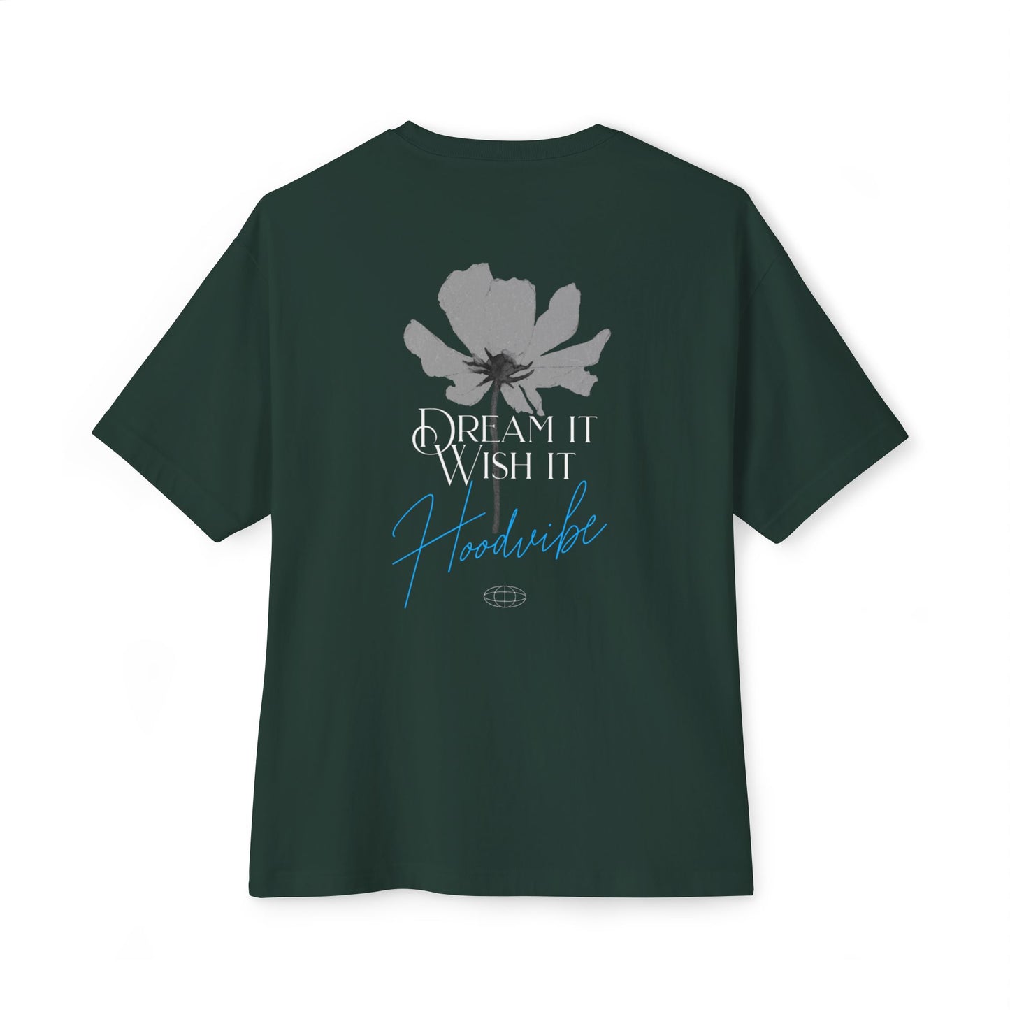 Unisex Oversized Boxy Tee - Dream It, Wish It, Casual Wear, Gift for Friends, Summer Style, Everyday Comfort