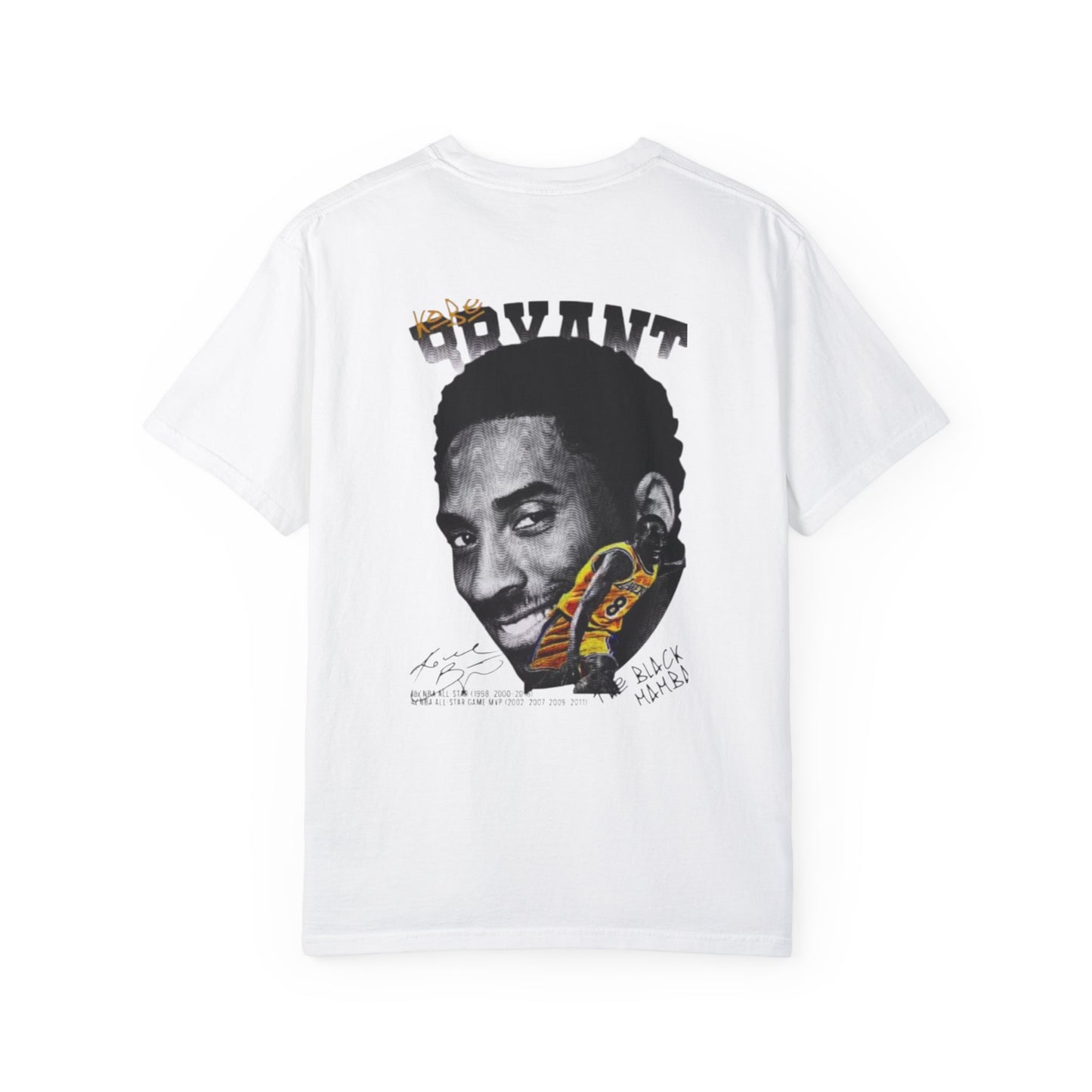 Kobe Bryant Tribute T-Shirt – Unisex Garment-Dyed Tee for Sports Fans