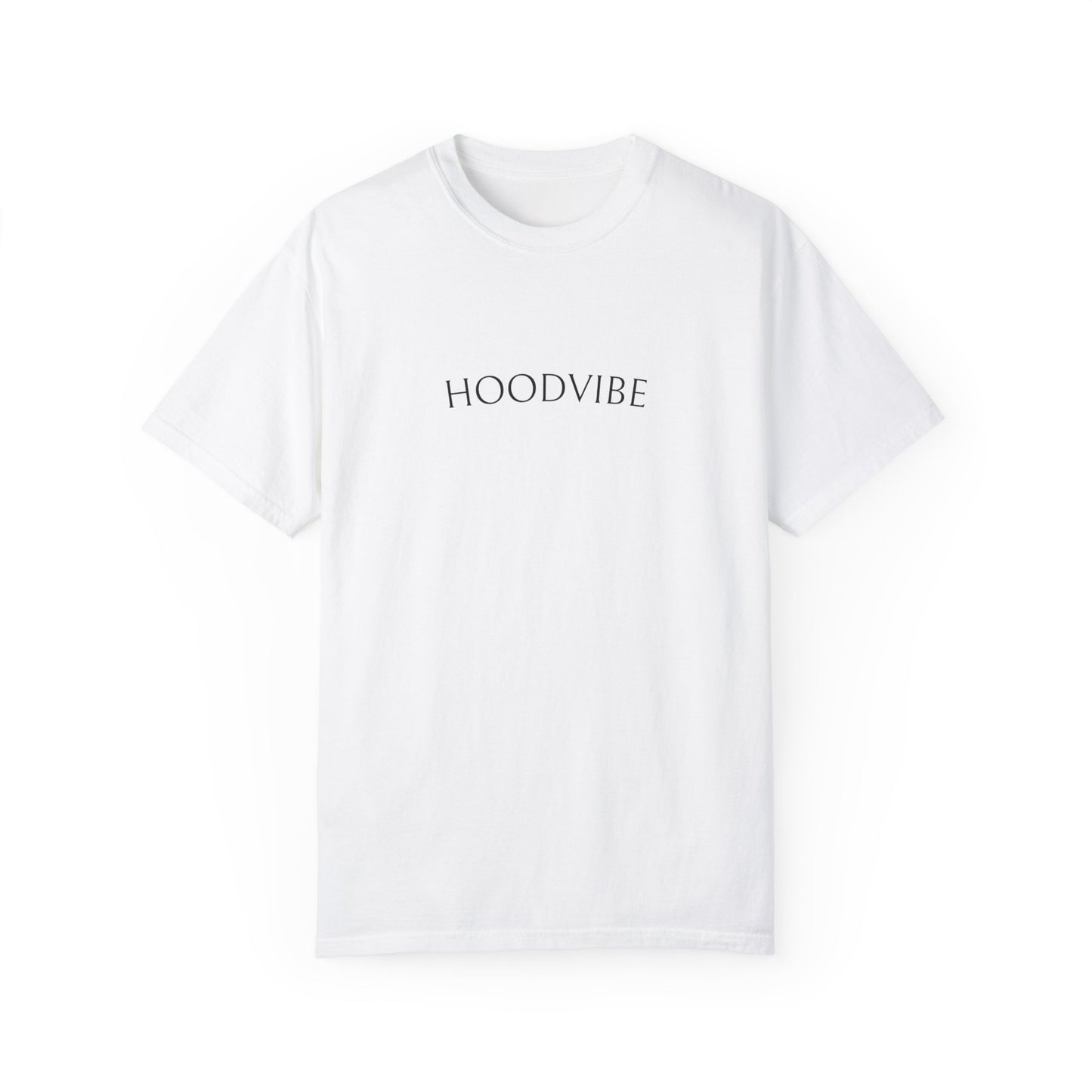 Hoodvibe Unisex Garment-Dyed T-Shirt - Beach Sunset Graphic Tee