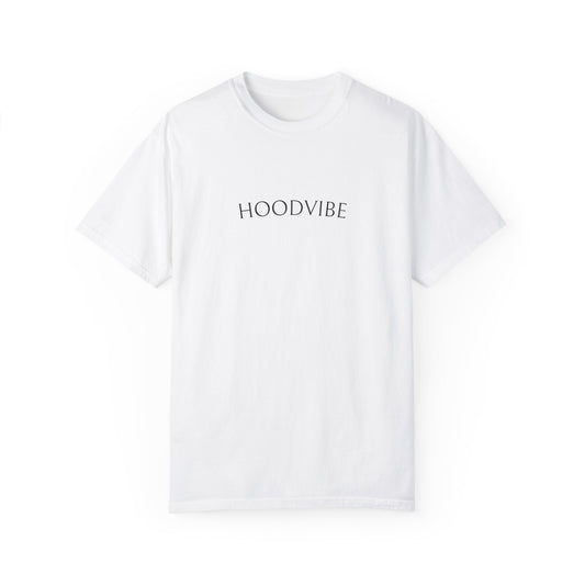 Hoodvibe Unisex Garment-Dyed T-Shirt - Beach Sunset Graphic Tee