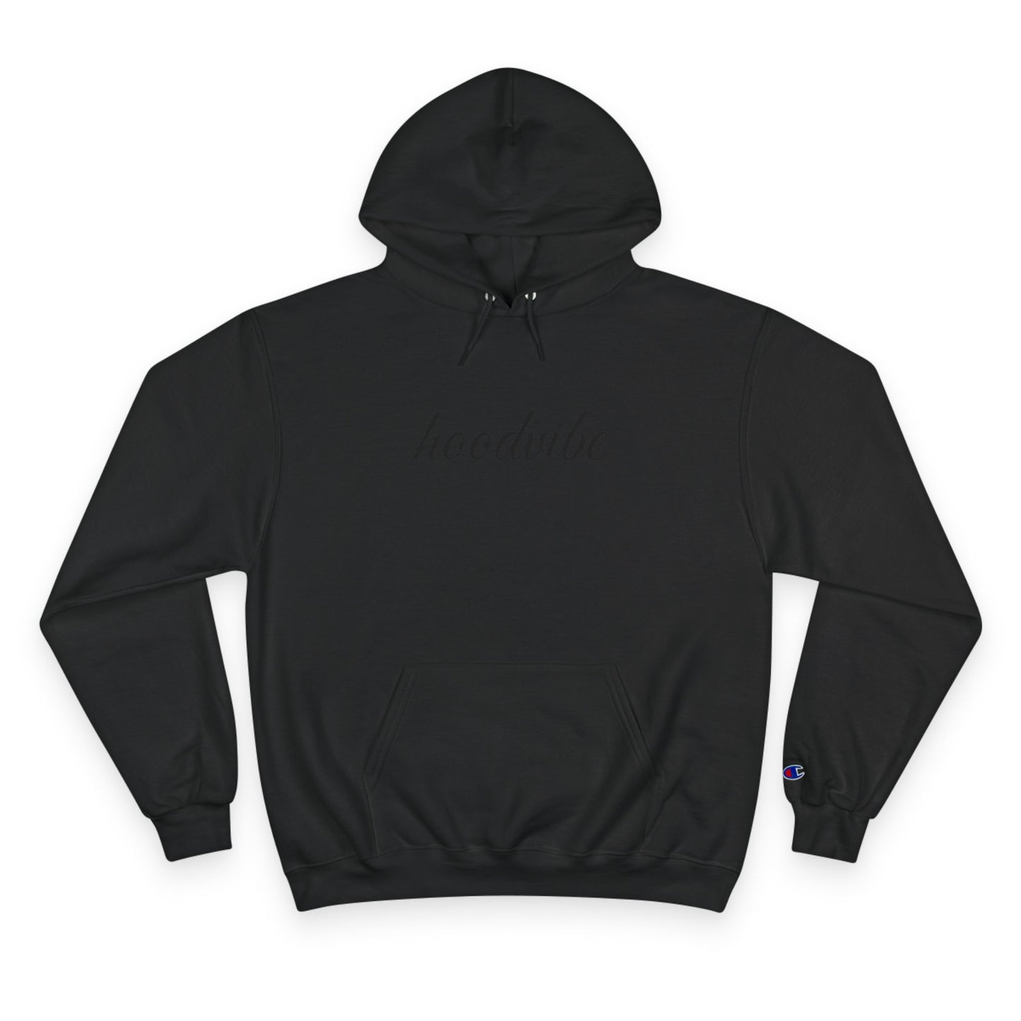 Champion Hoodie with 'Hoodvibe 8' Design - Perfect for Casual Style