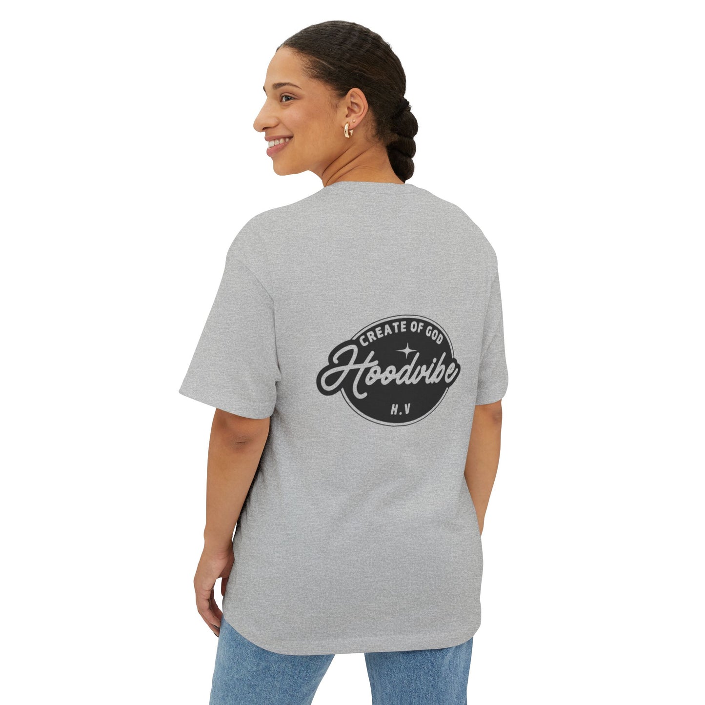 Unisex Oversized Boxy Tee - Create of God Hoodvibe Graphic Tee