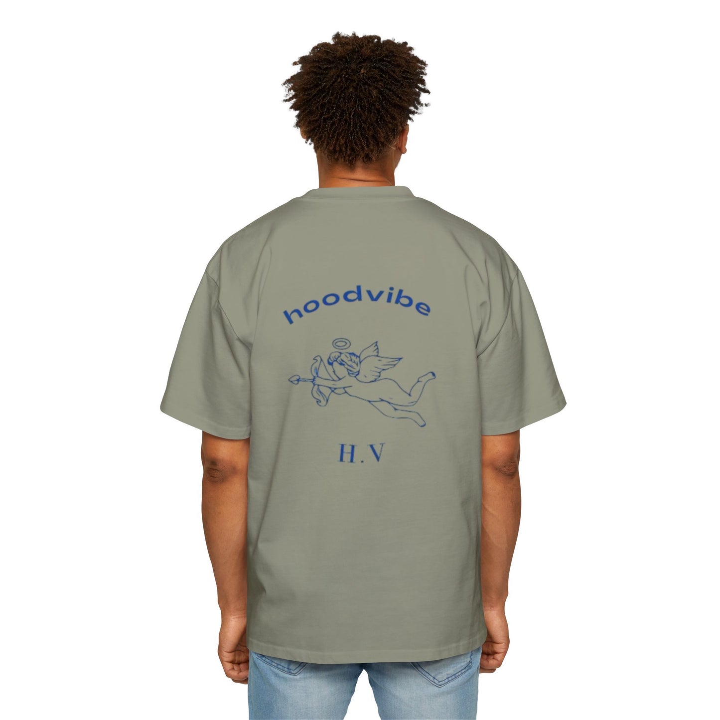Men's Heavy Oversized Tee - Relaxed Fit Graphic T-Shirt for Casual Days, Unisex Everyday Wear, Streetwear Fashion, Cool Gift Idea