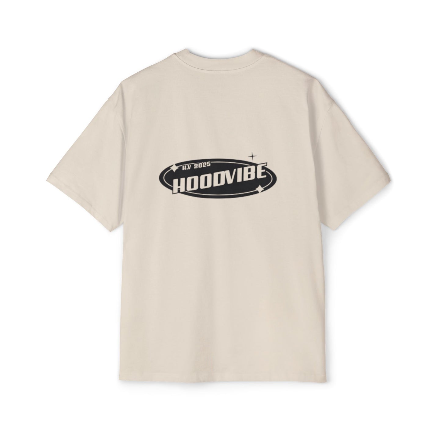 Men's Heavy Oversized Tee - Hoodvibe Graphic Tee for Casual Style