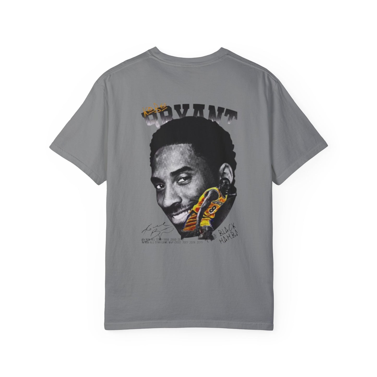 Kobe Bryant Tribute T-Shirt – Unisex Garment-Dyed Tee for Sports Fans
