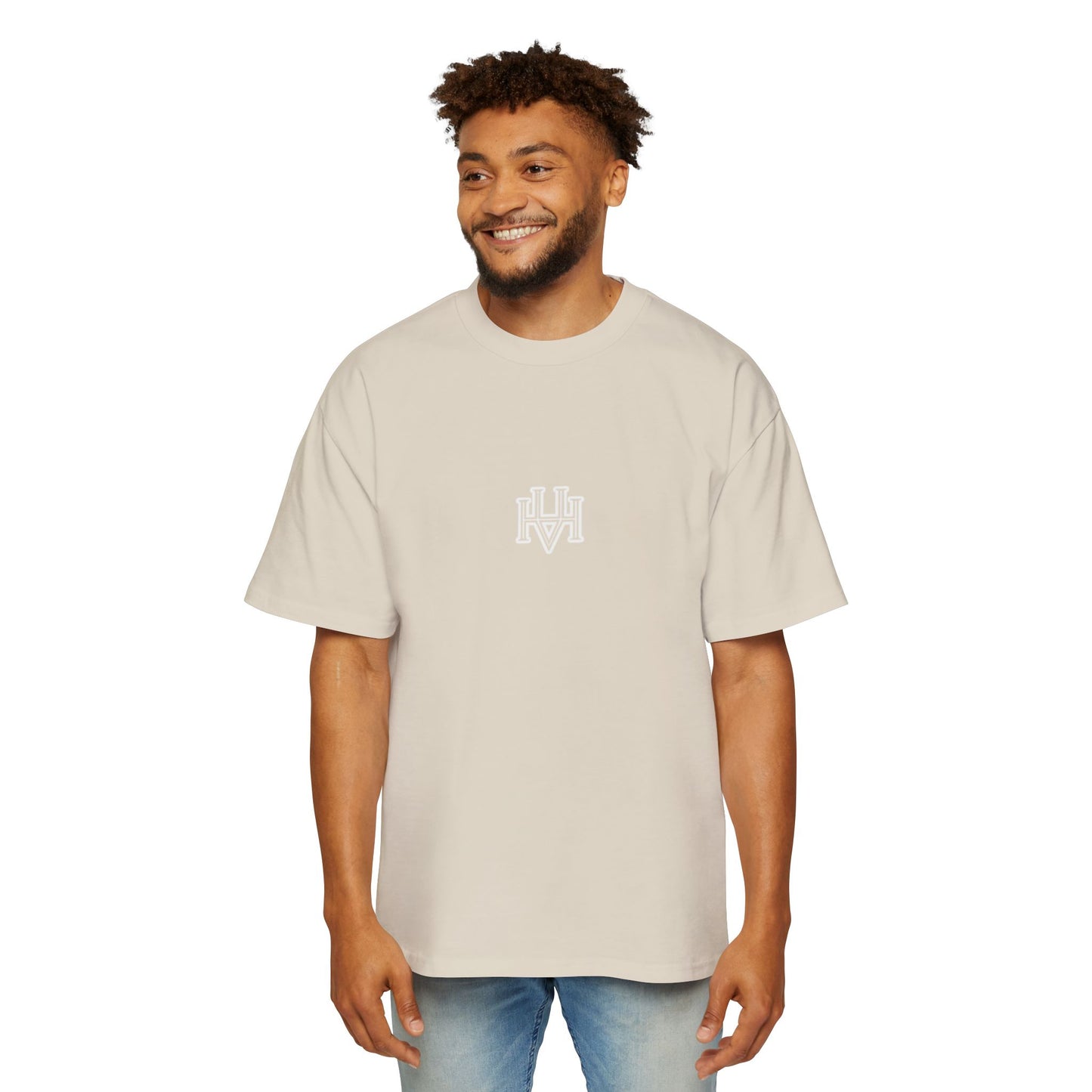 Men's Heavy Oversized Tee - Hoodvibe Top | Casual Streetwear, Unisex Graphic Tee