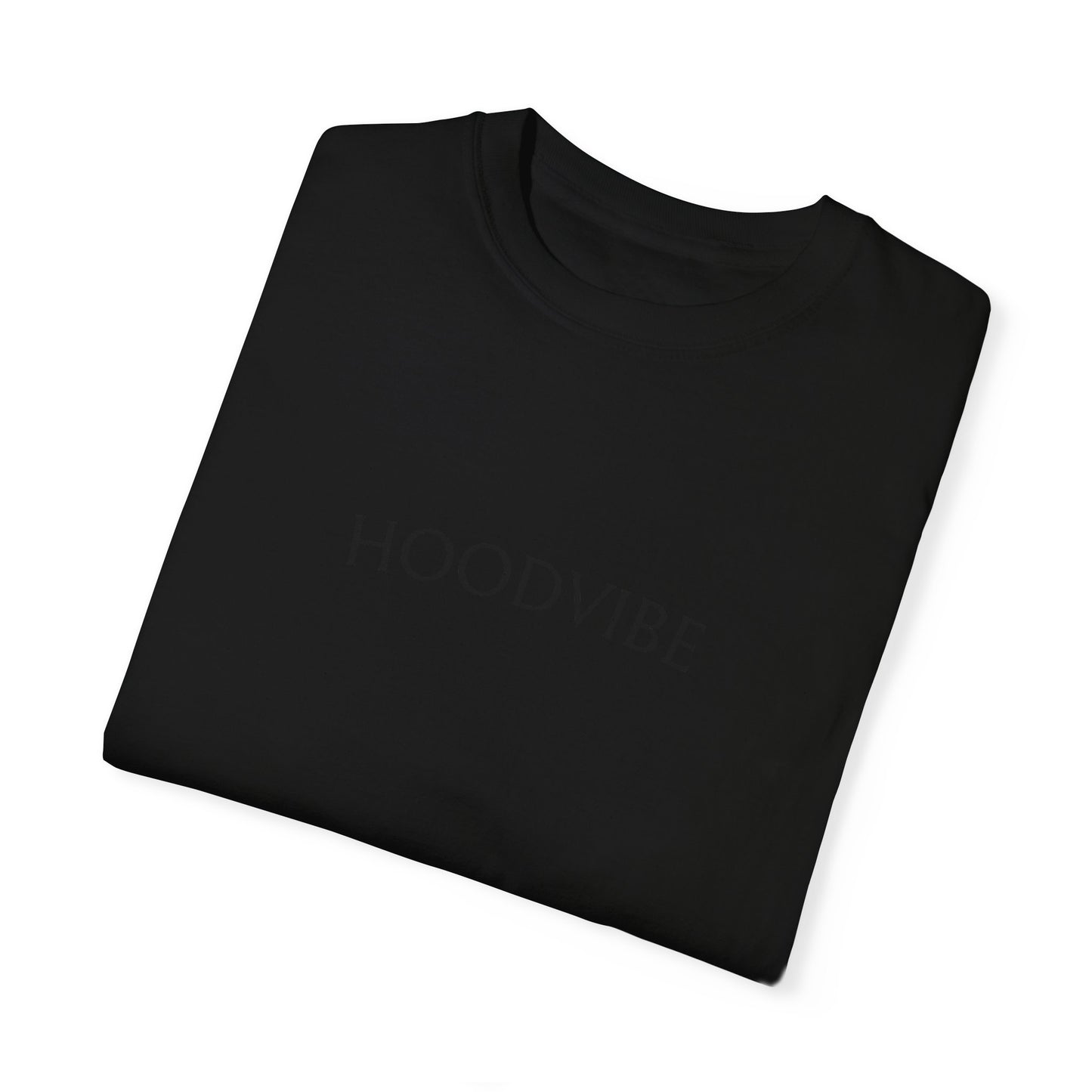 Hoodvibe Unisex Garment-Dyed T-Shirt - Beach Sunset Graphic Tee