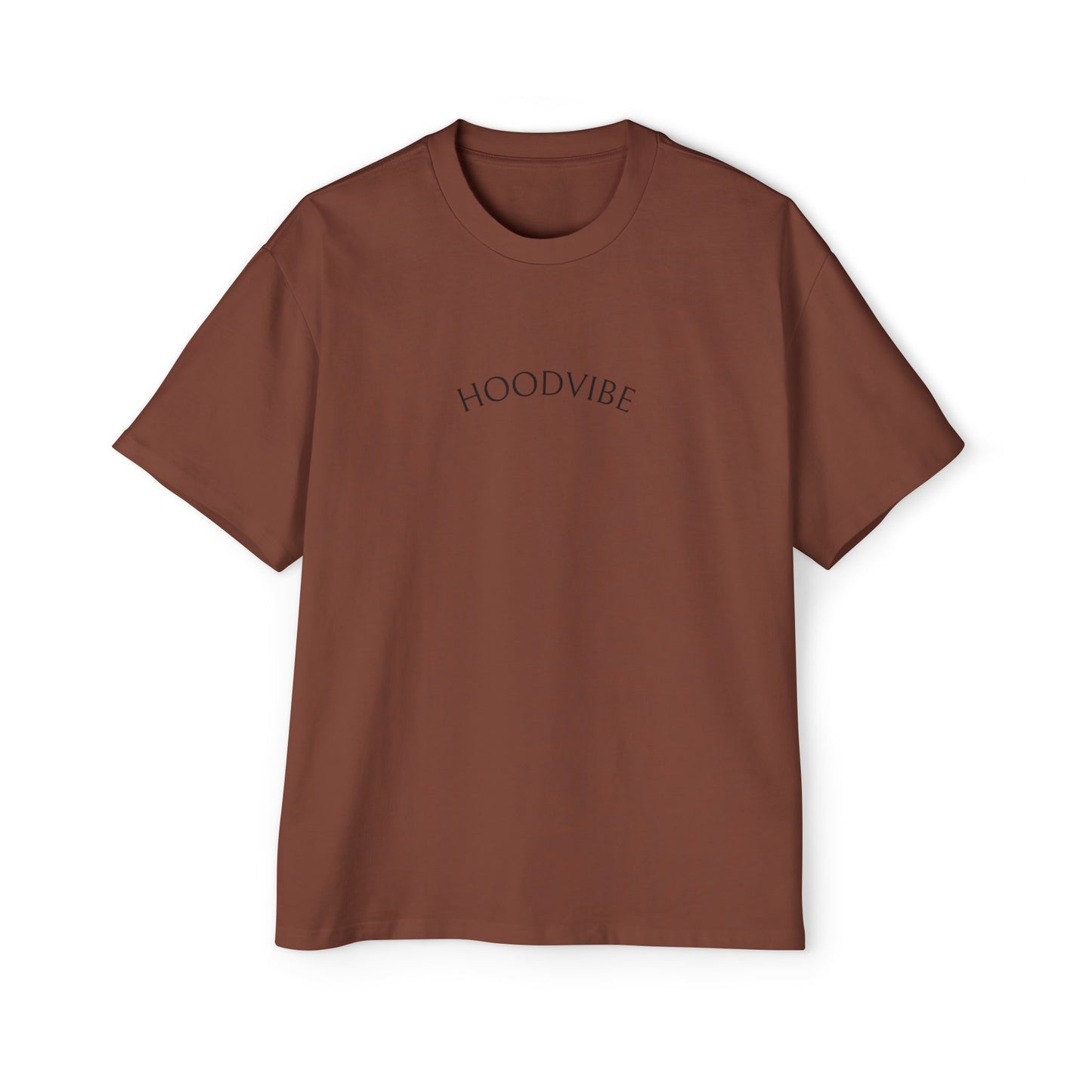 Hoodvibe Men's Heavy Oversized Tee - Inspirational Statement Shirt