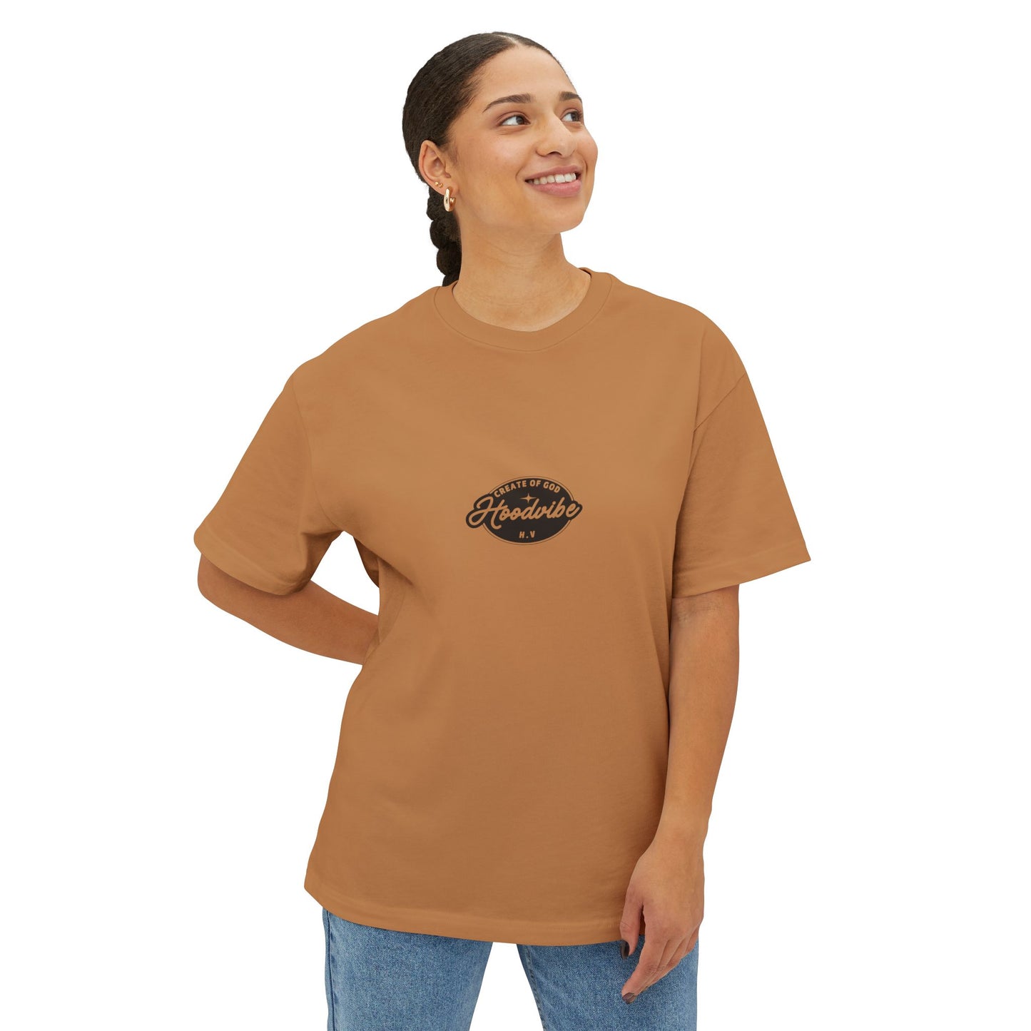 Unisex Oversized Boxy Tee - Create of God Hoodvibe Graphic Tee