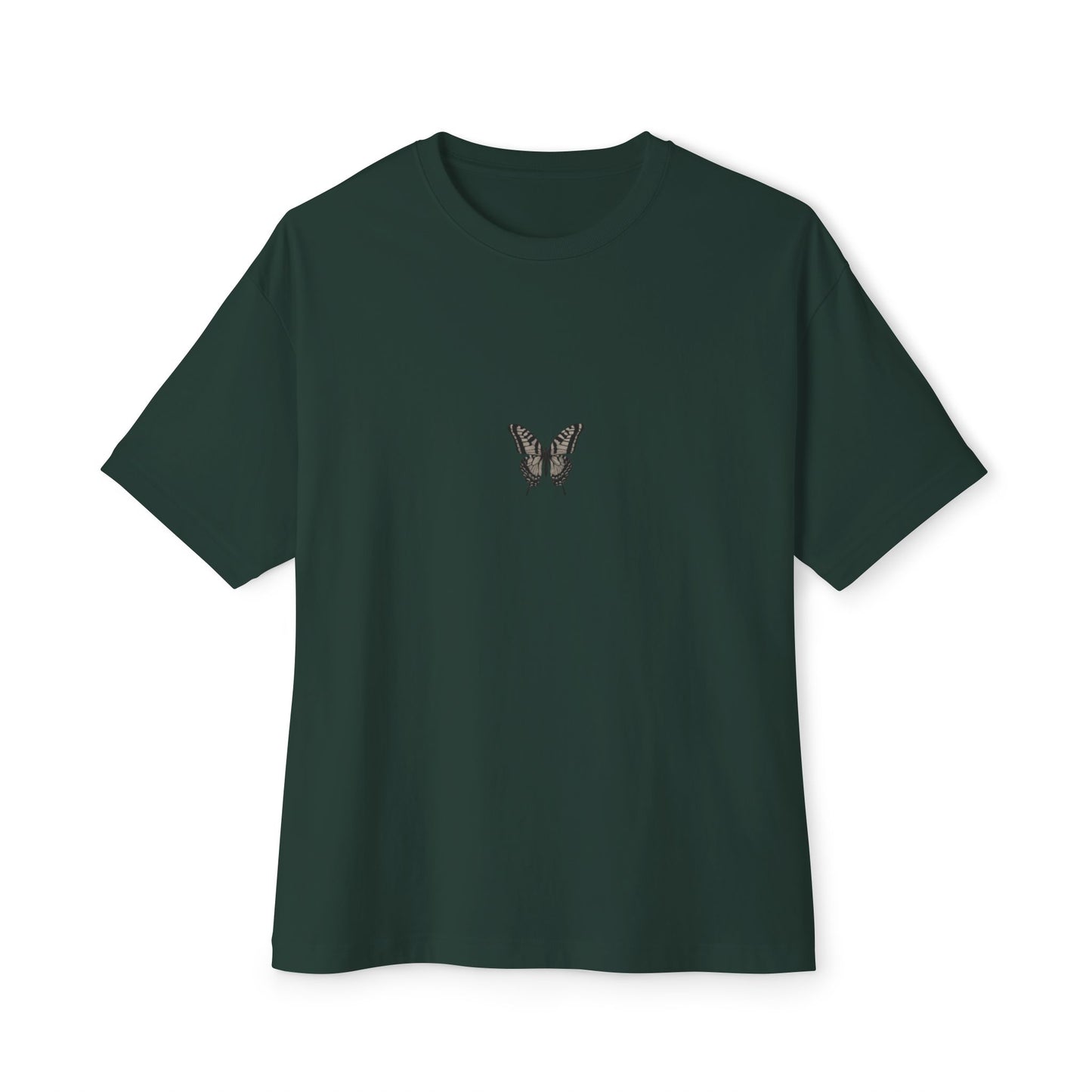 Oversized Butterfly Tee - Unisex Boxy Shirt with Hoodvibe Design