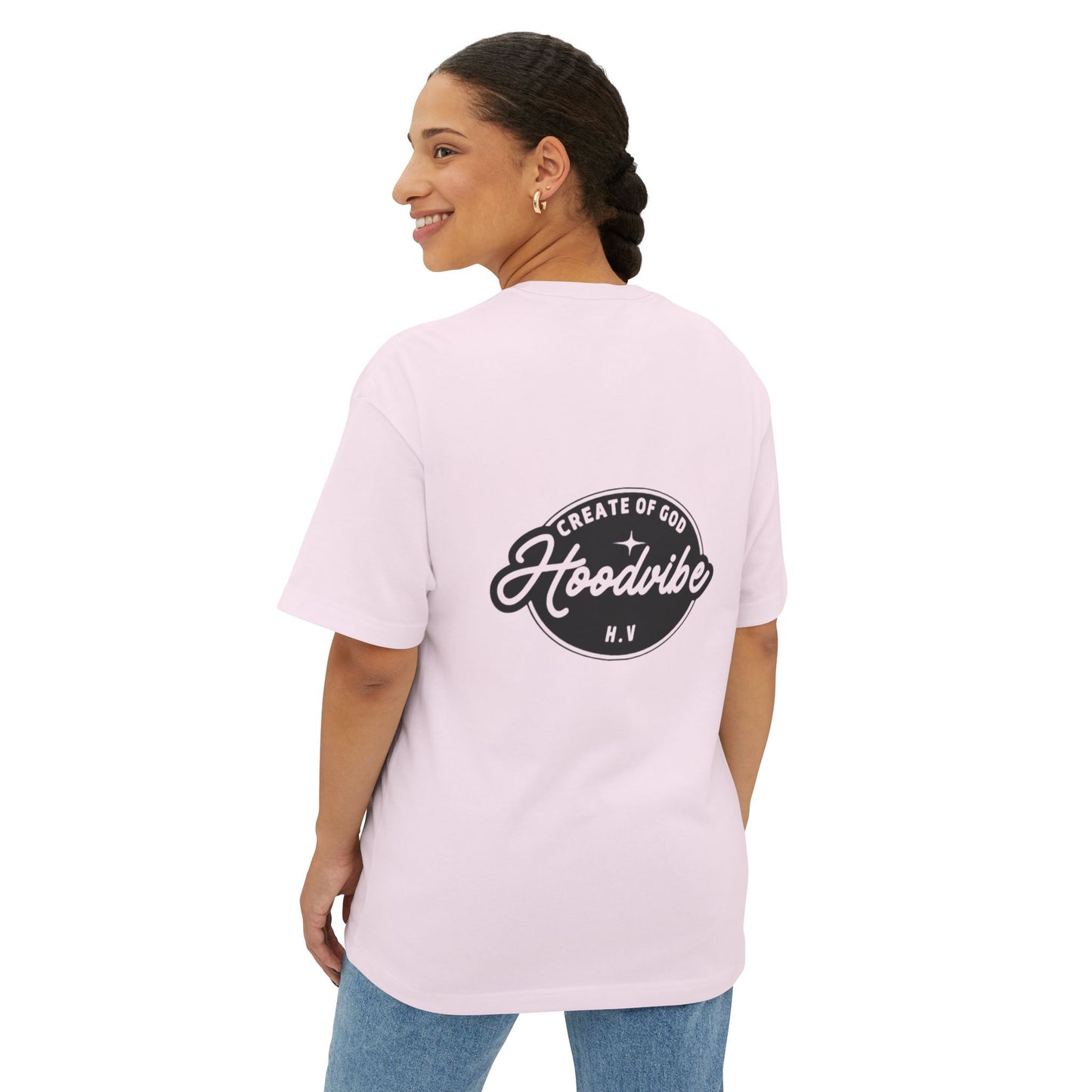 Unisex Oversized Boxy Tee - Create of God Hoodvibe Graphic Tee