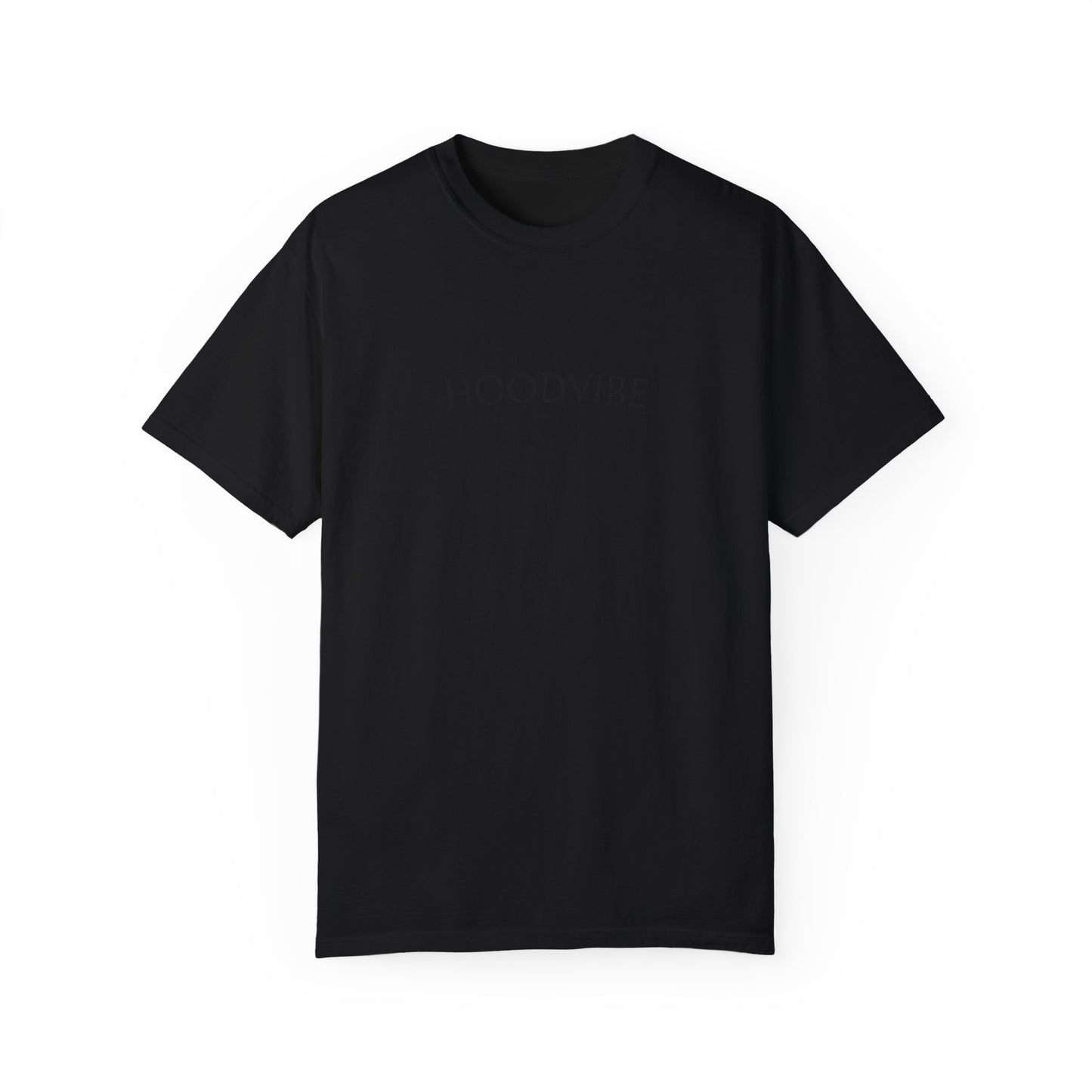 Hoodvibe Unisex Garment-Dyed T-Shirt - Beach Sunset Graphic Tee