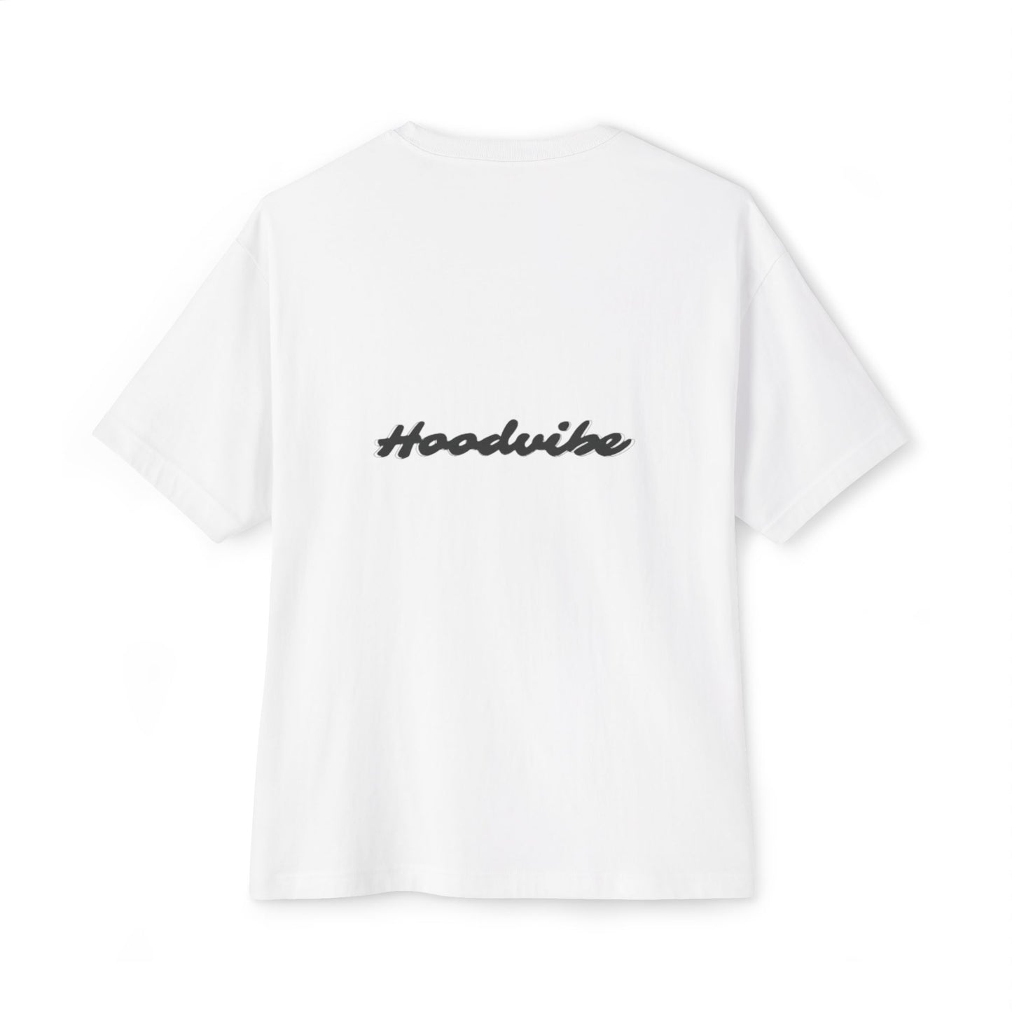 Hoodie Vibe Oversized Boxy Tee - Unisex Casual Streetwear