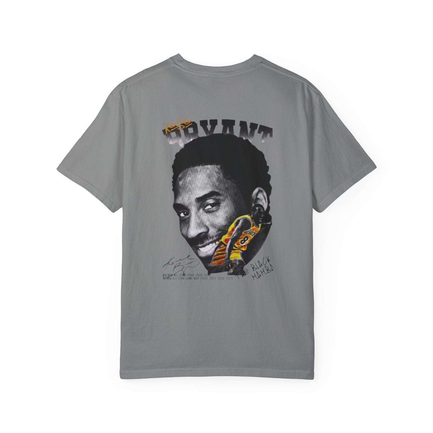 Kobe Bryant Tribute T-Shirt – Unisex Garment-Dyed Tee for Sports Fans