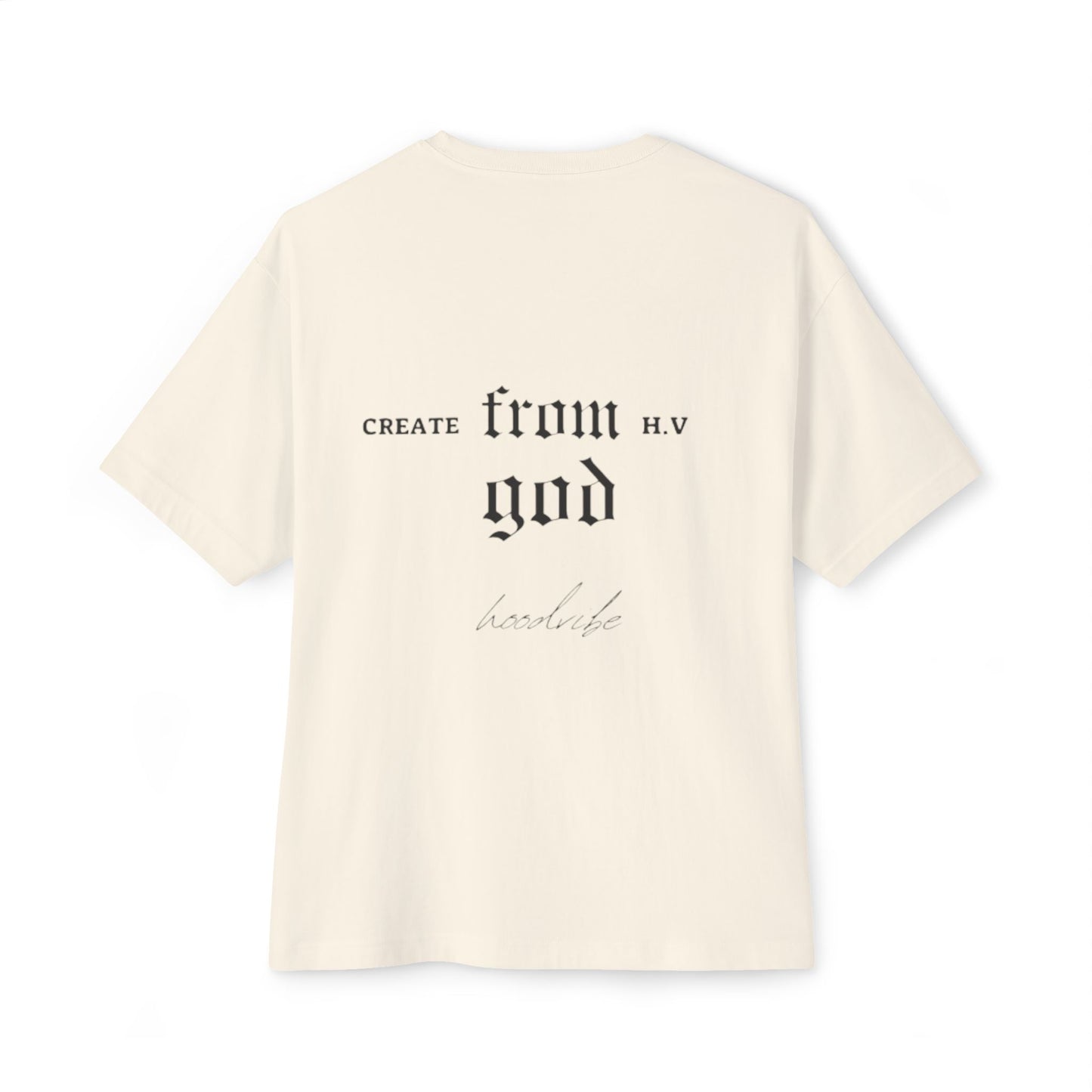 Unisex Oversized Boxy Tee - Comfortable, Casual Wear, Spiritual Style, Perfect for Everyday & Gifts