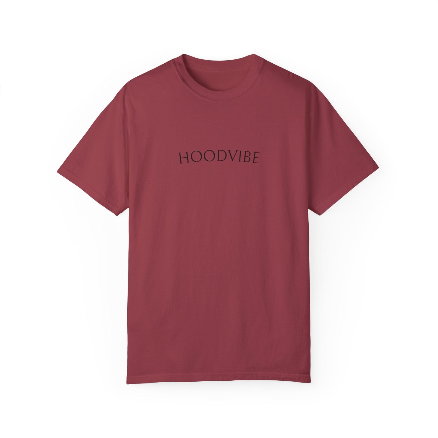 Hoodvibe Unisex Garment-Dyed T-Shirt - Beach Sunset Graphic Tee