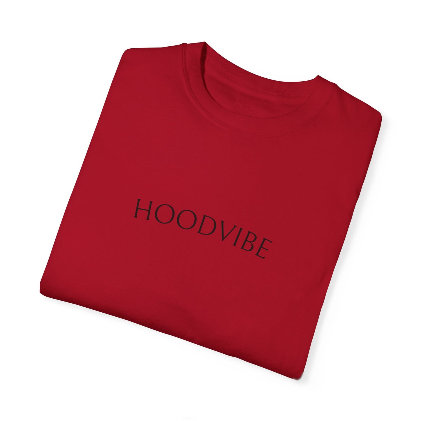 Hoodvibe Unisex Garment-Dyed T-Shirt - Beach Sunset Graphic Tee