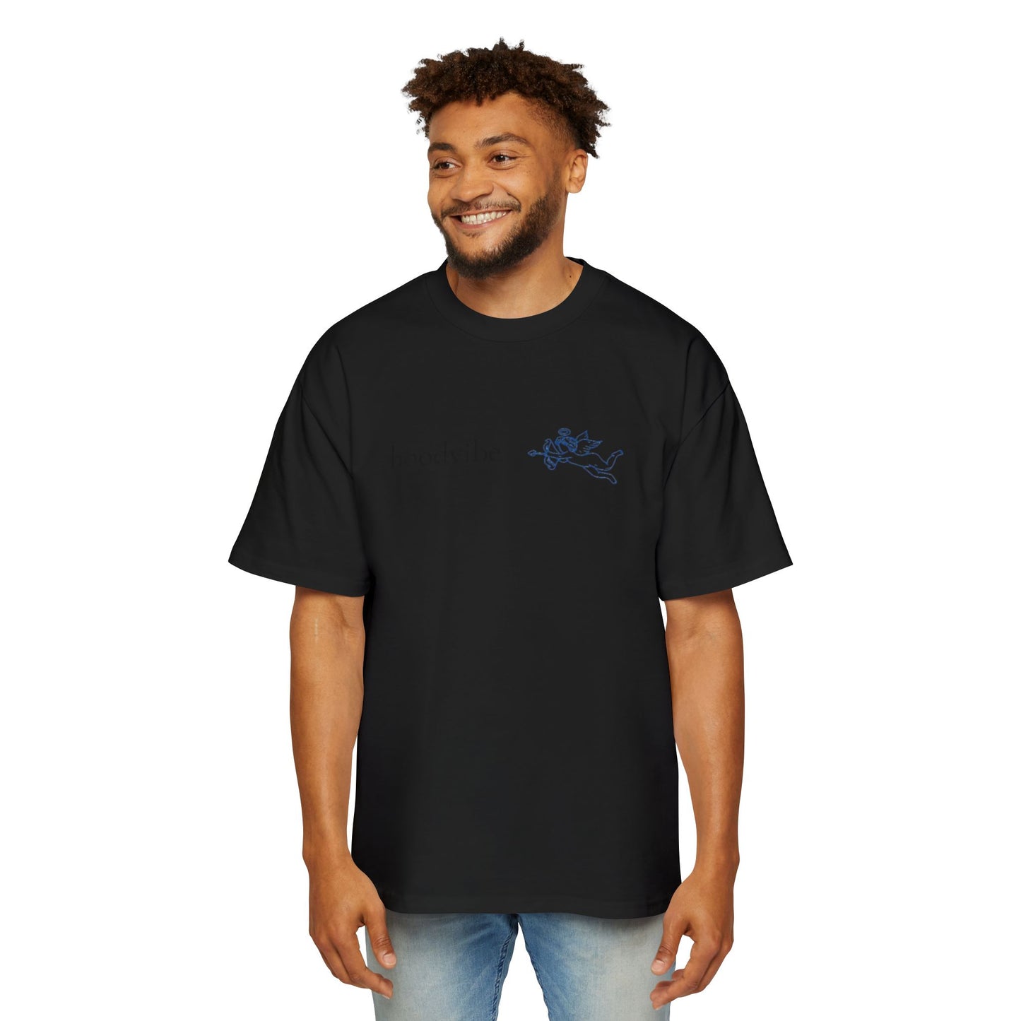 Men's Heavy Oversized Tee - Relaxed Fit Graphic T-Shirt for Casual Days, Unisex Everyday Wear, Streetwear Fashion, Cool Gift Idea