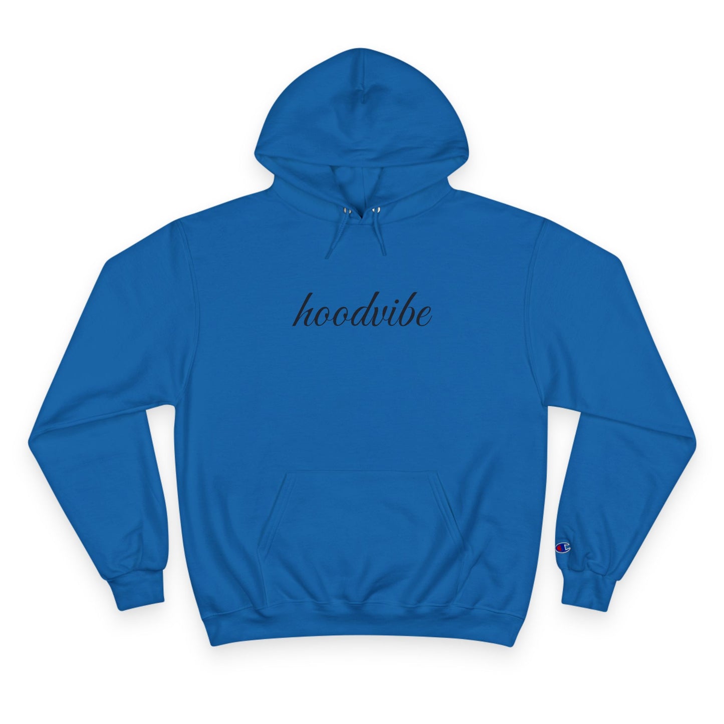 Champion Hoodie with 'Hoodvibe 8' Design - Perfect for Casual Style
