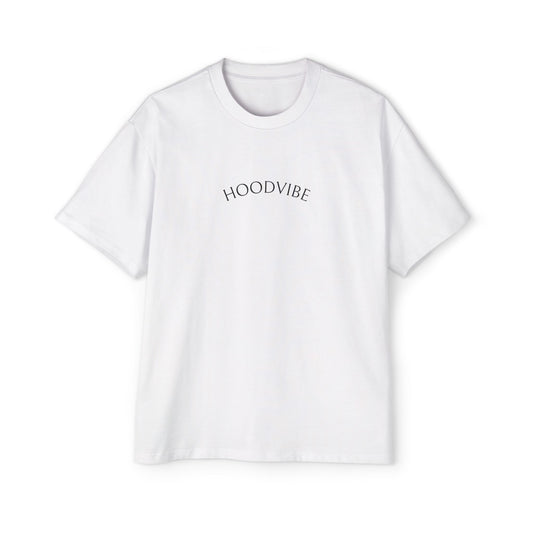 Hoodvibe Men's Heavy Oversized Tee - Inspirational Statement Shirt
