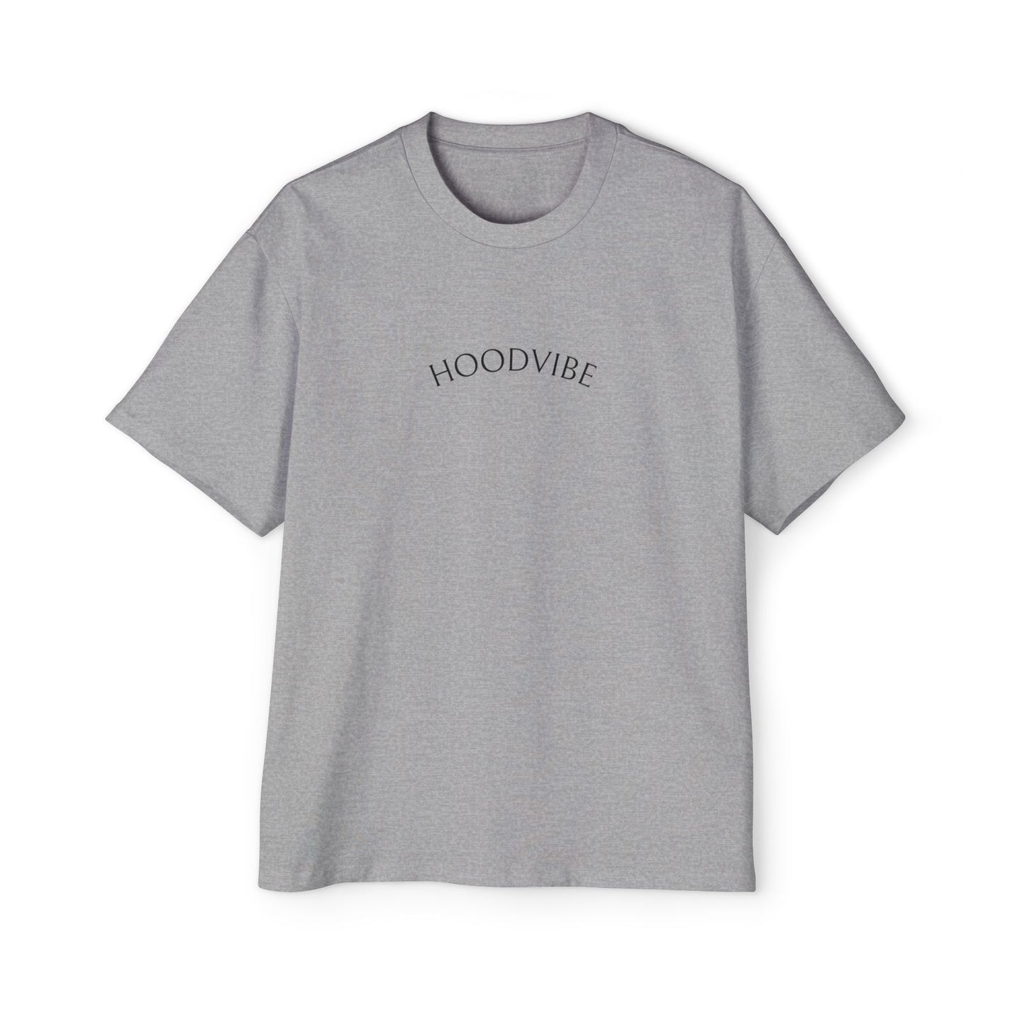 Hoodvibe Men's Heavy Oversized Tee - Inspirational Statement Shirt