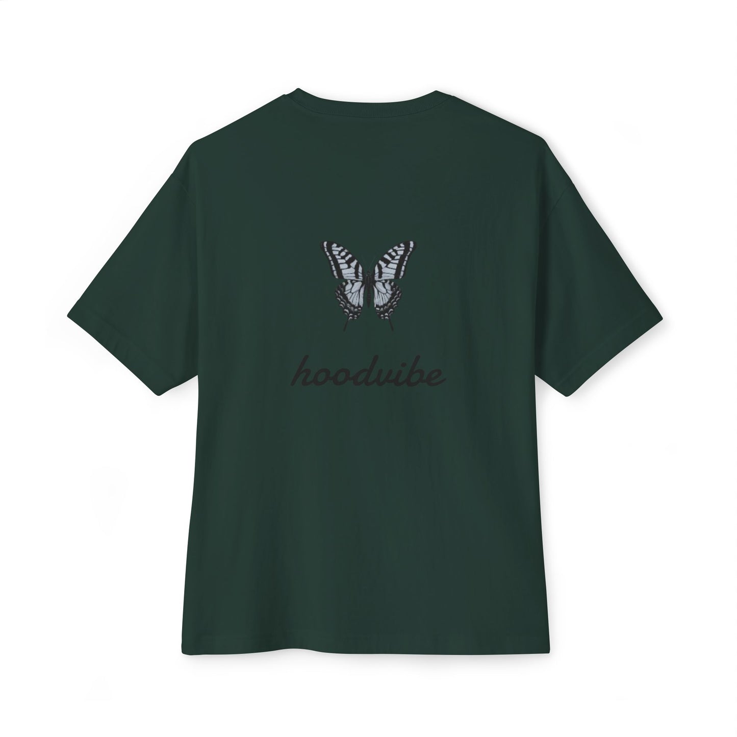 Unisex Oversized Butterfly Tee - Relaxed Fit Graphic T-Shirt for Casual Wear