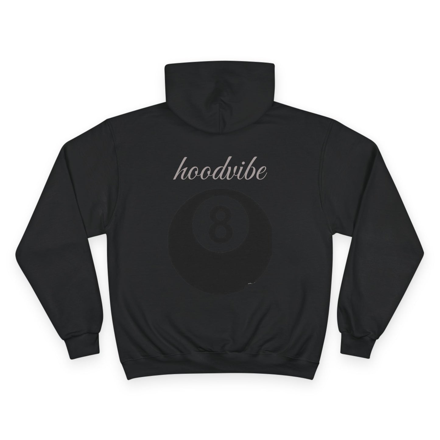 Champion Hoodie with 'Hoodvibe 8' Design - Perfect for Casual Style
