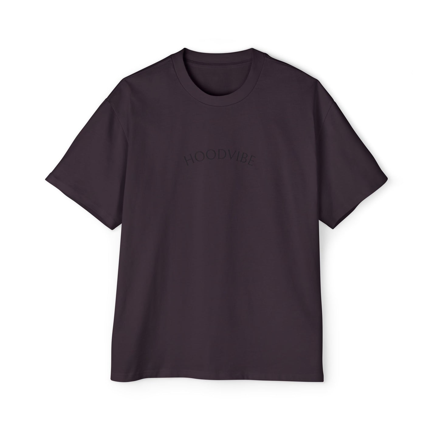 Hoodvibe Men's Heavy Oversized Tee - Inspirational Statement Shirt