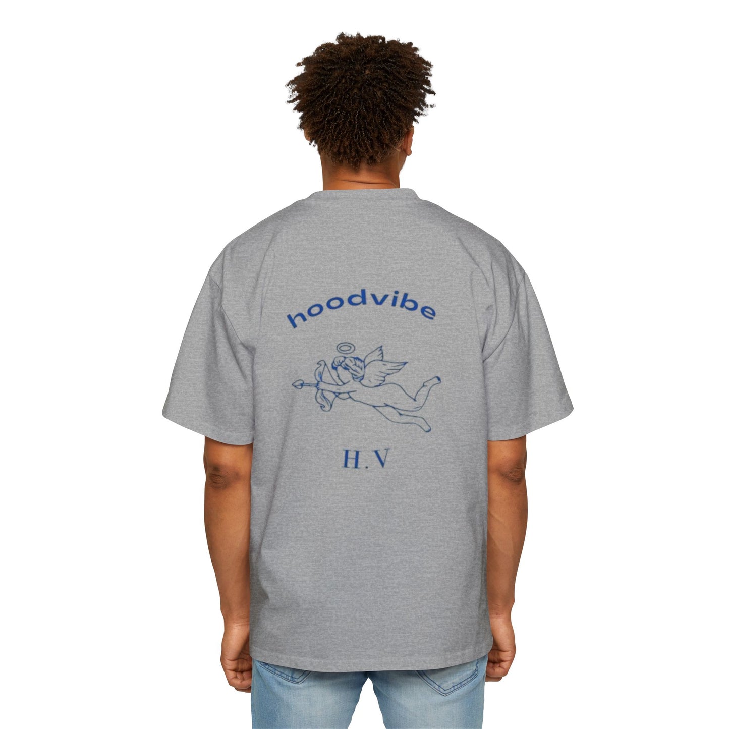 Men's Heavy Oversized Tee - Relaxed Fit Graphic T-Shirt for Casual Days, Unisex Everyday Wear, Streetwear Fashion, Cool Gift Idea