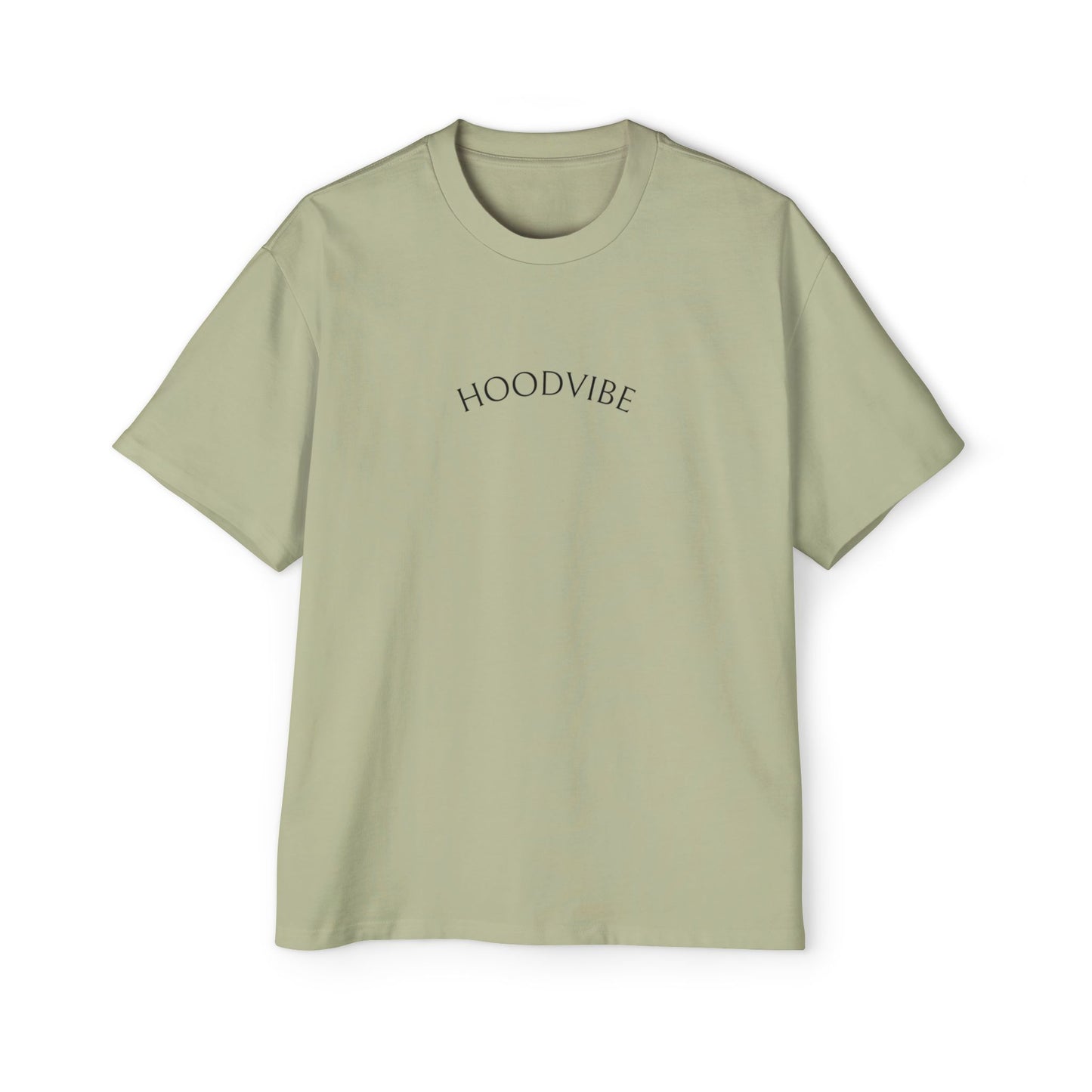 Hoodvibe Men's Heavy Oversized Tee - Inspirational Statement Shirt