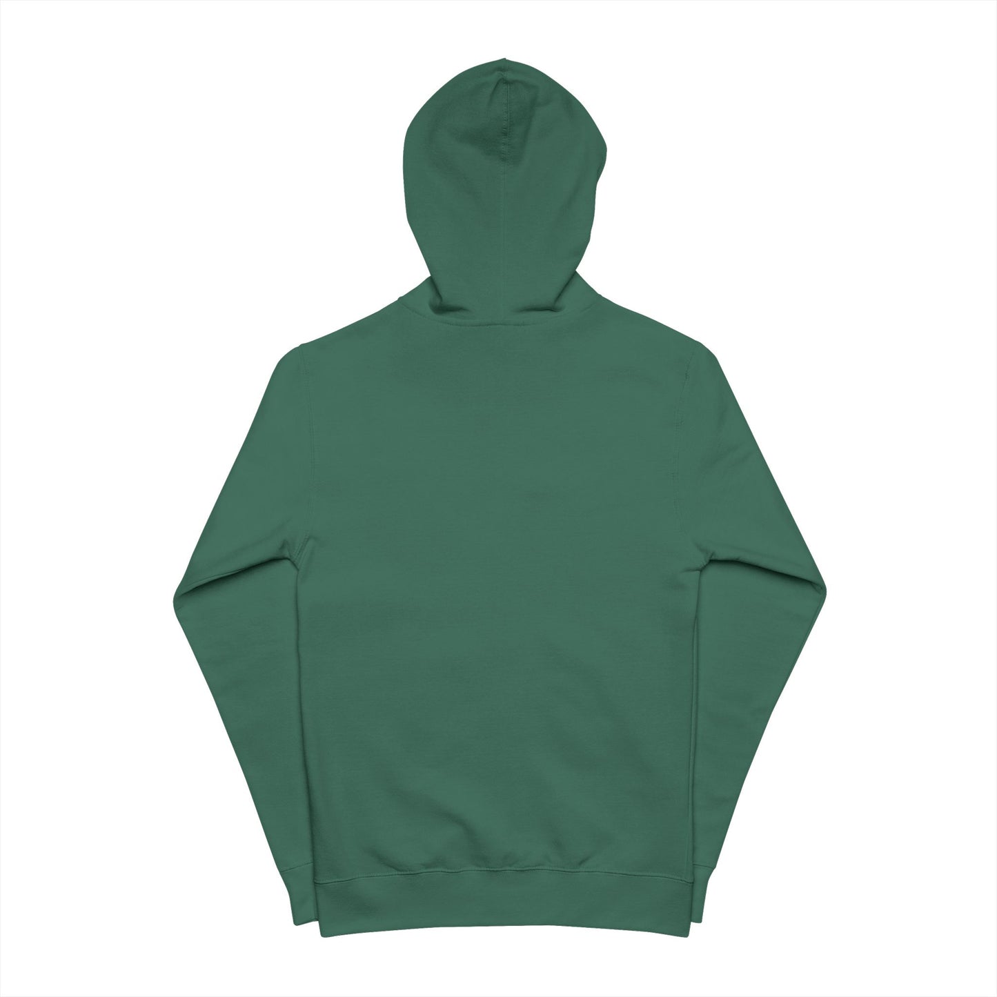 Unisex Fleece Zip Up Hoodie - 'Home is Where the Heart Is' Design