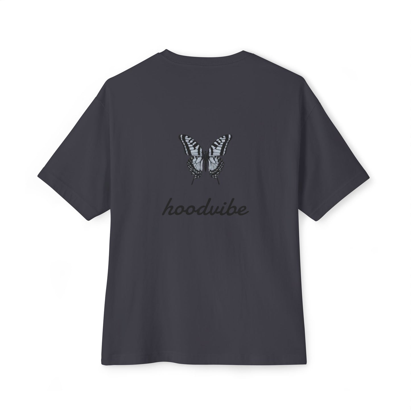 Unisex Oversized Butterfly Tee - Relaxed Fit Graphic T-Shirt for Casual Wear