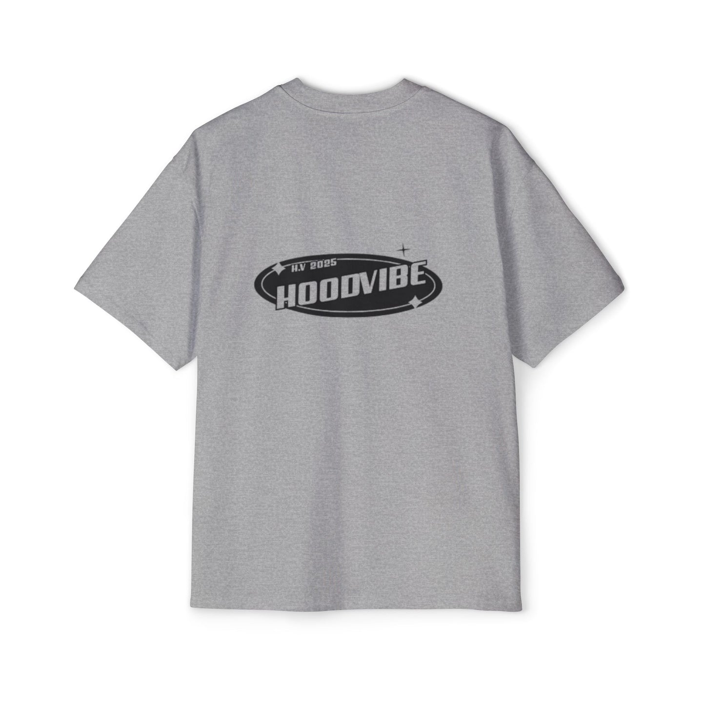 Men's Heavy Oversized Tee - Hoodvibe Graphic Tee for Casual Style