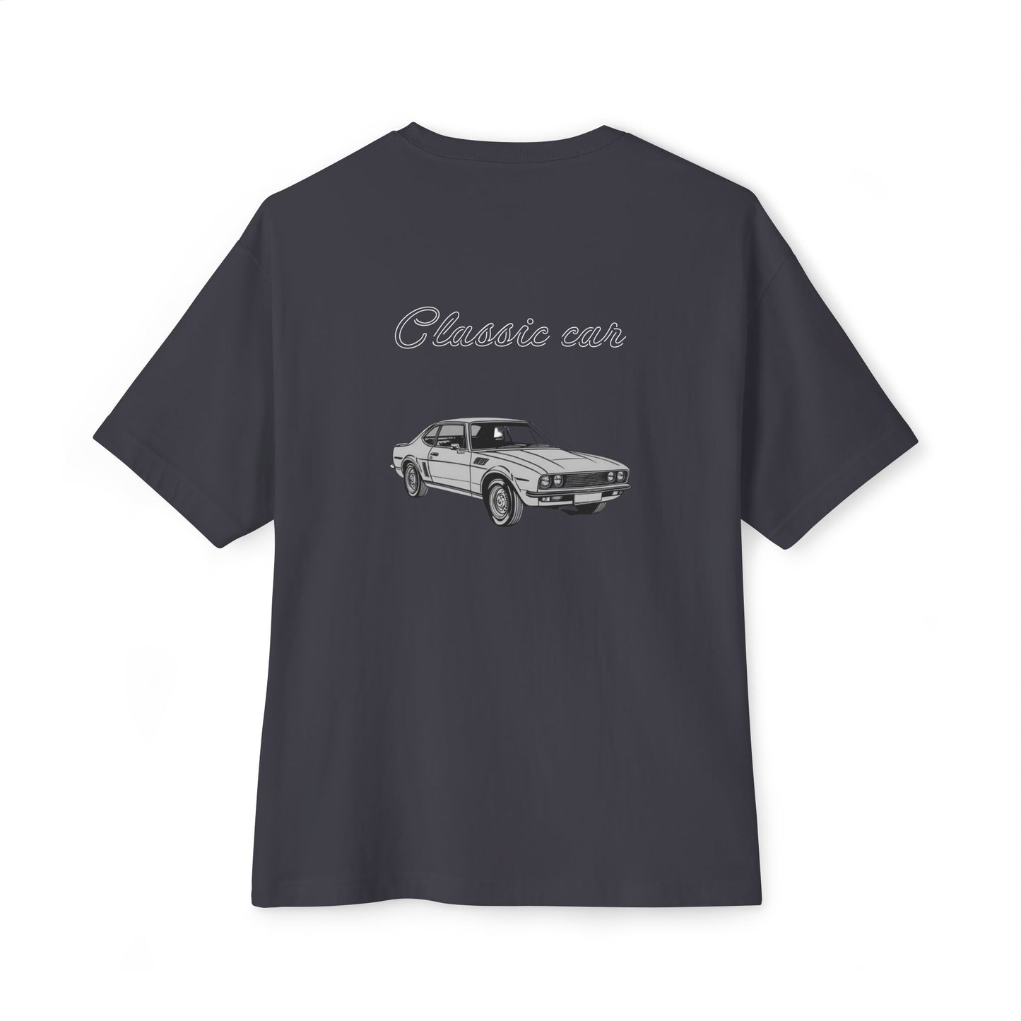 Vintage Car Graphic Unisex Oversized Boxy Tee
