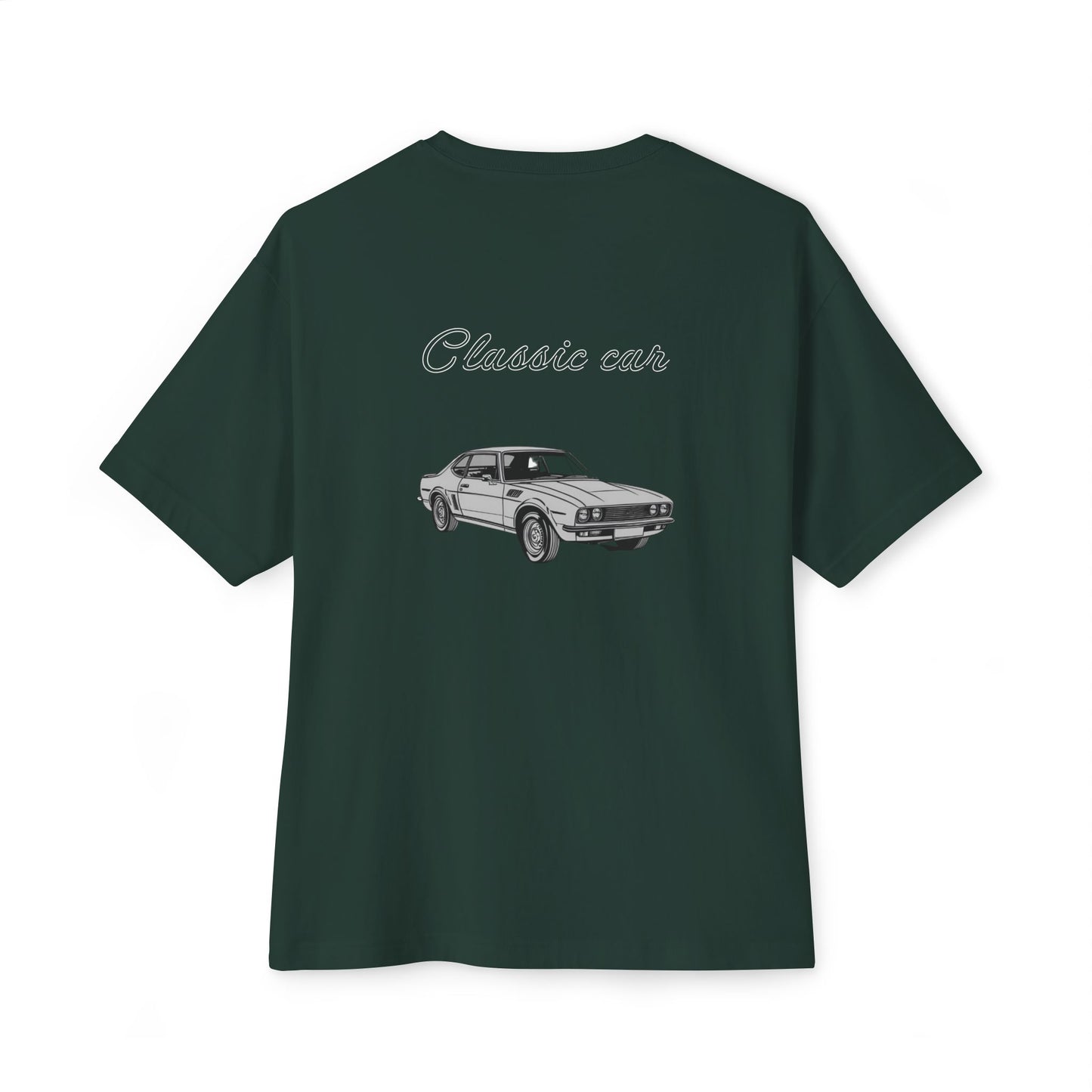 Vintage Car Graphic Unisex Oversized Boxy Tee