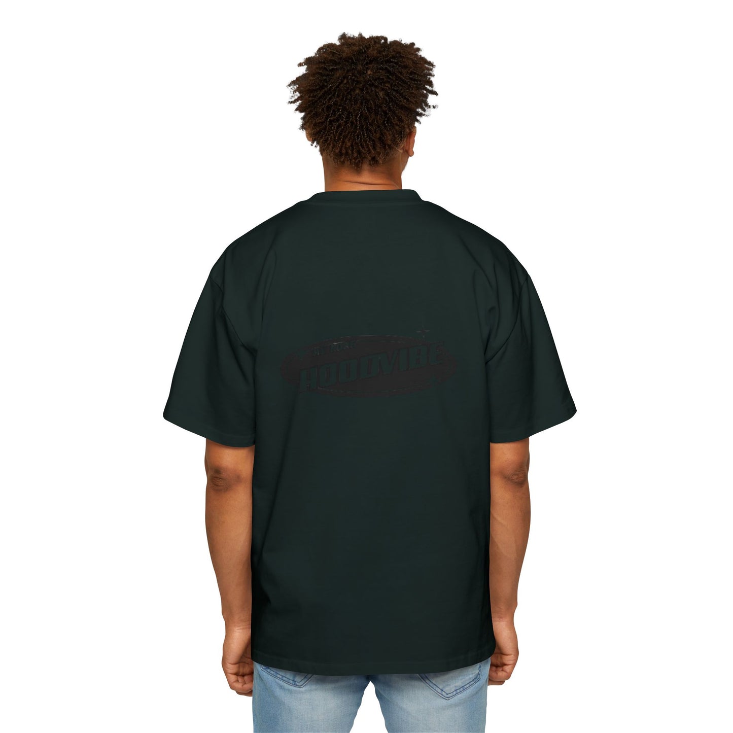 Men's Heavy Oversized Tee - Hoodvibe Graphic Tee for Casual Style