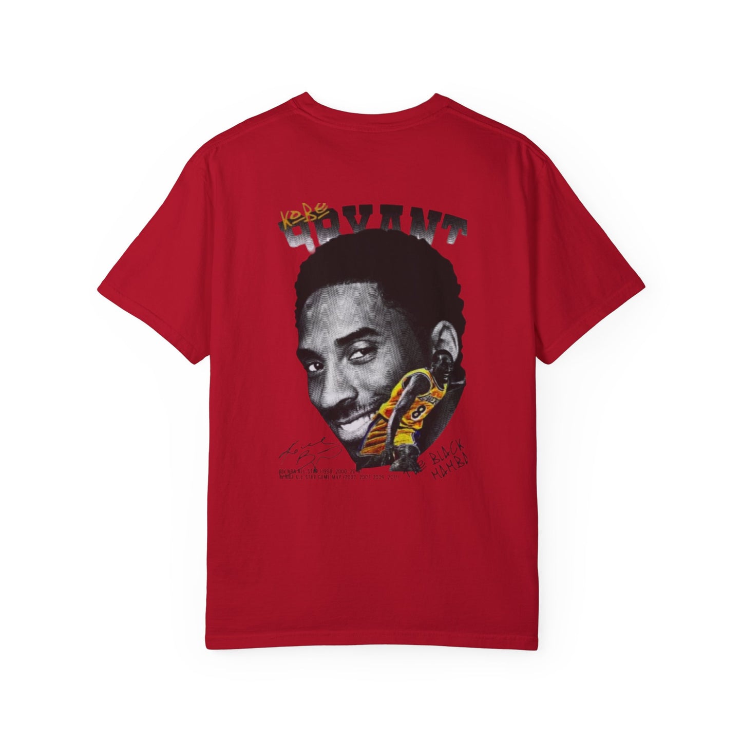 Kobe Bryant Tribute T-Shirt – Unisex Garment-Dyed Tee for Sports Fans